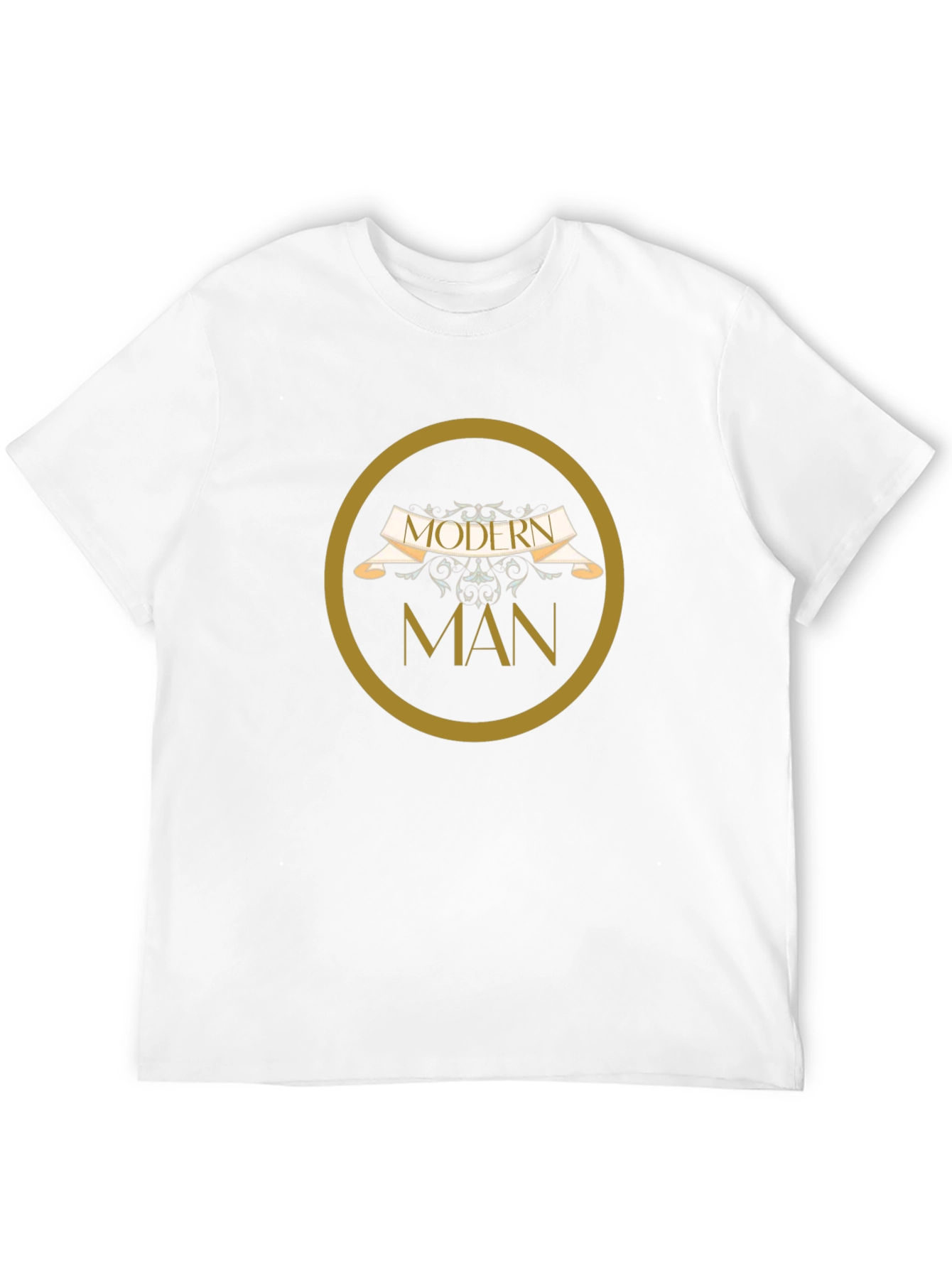 Black Modern Man T-Shirt - Black Graphic Tee view 12