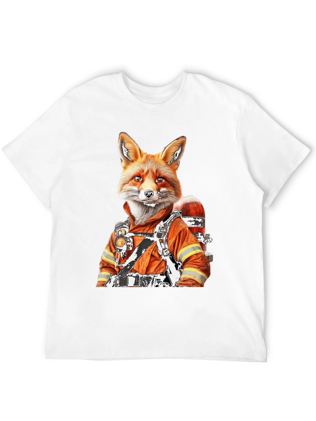 Black Fox Firefighter T-Shirt view 12