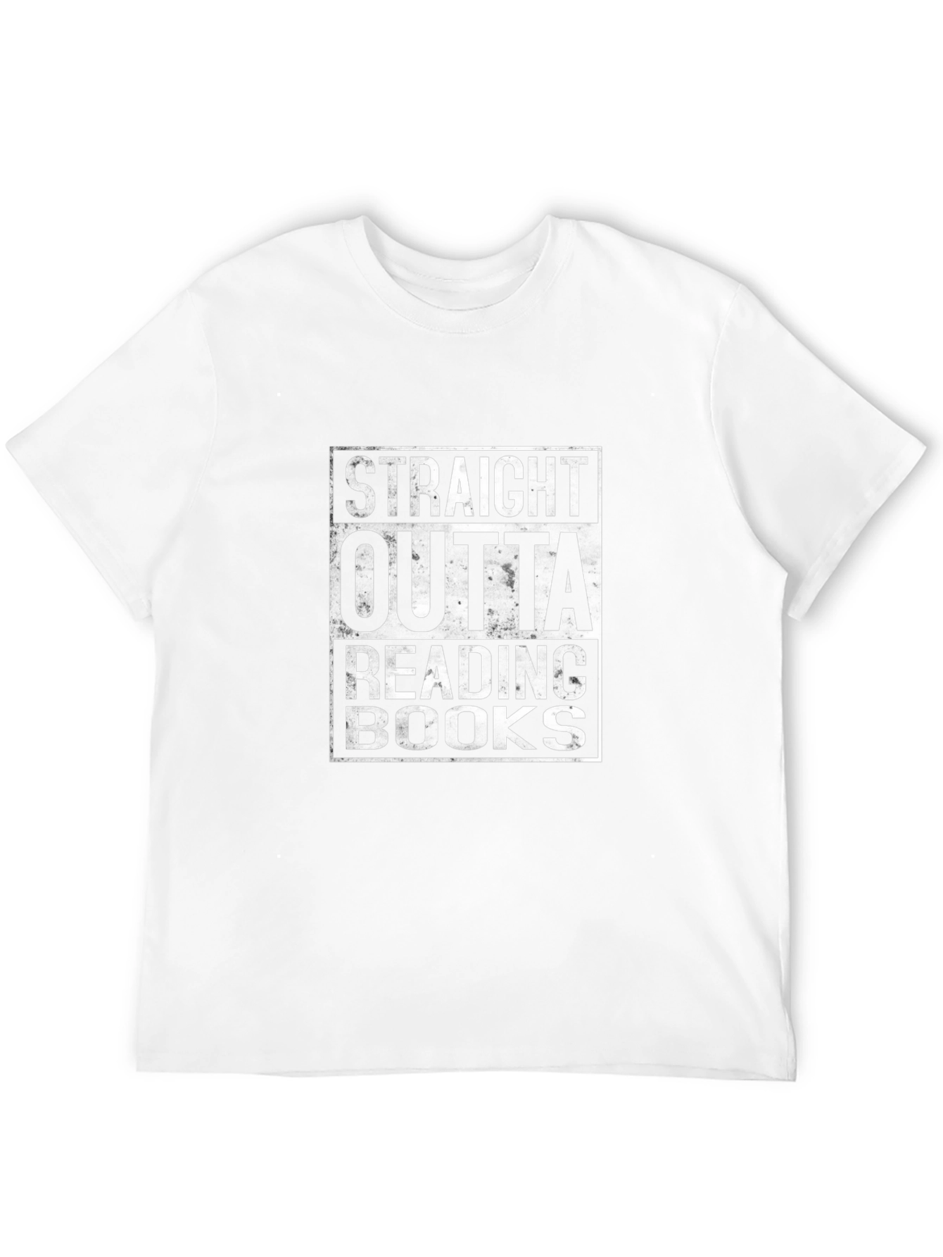 Black Straight Outta Reading Books Graphic Tee view 12