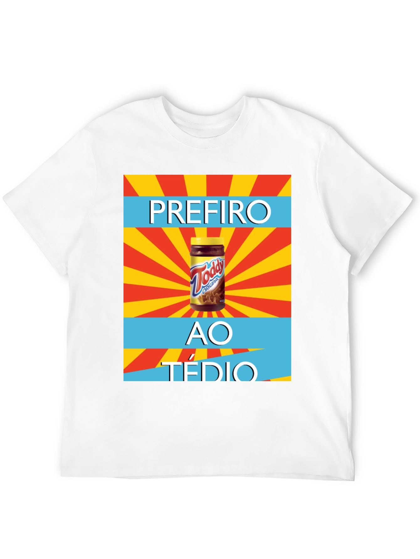Black Todd Original T-Shirt - Prefiro Ao Tédio Graphic Tee view 12