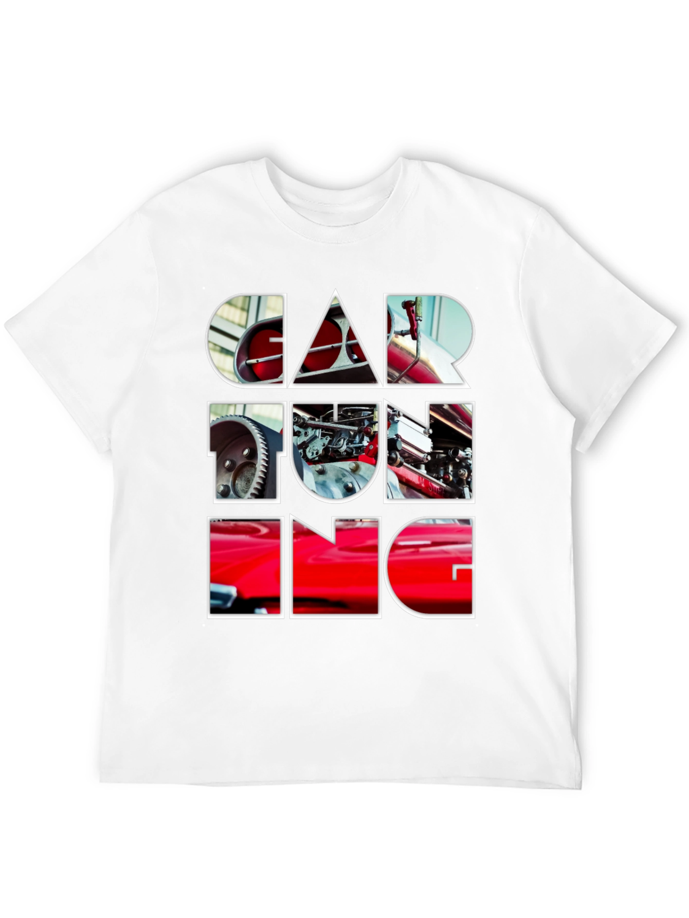 Black Car Tuning Graphic Tee - Automotive Enthusiast Style view 12