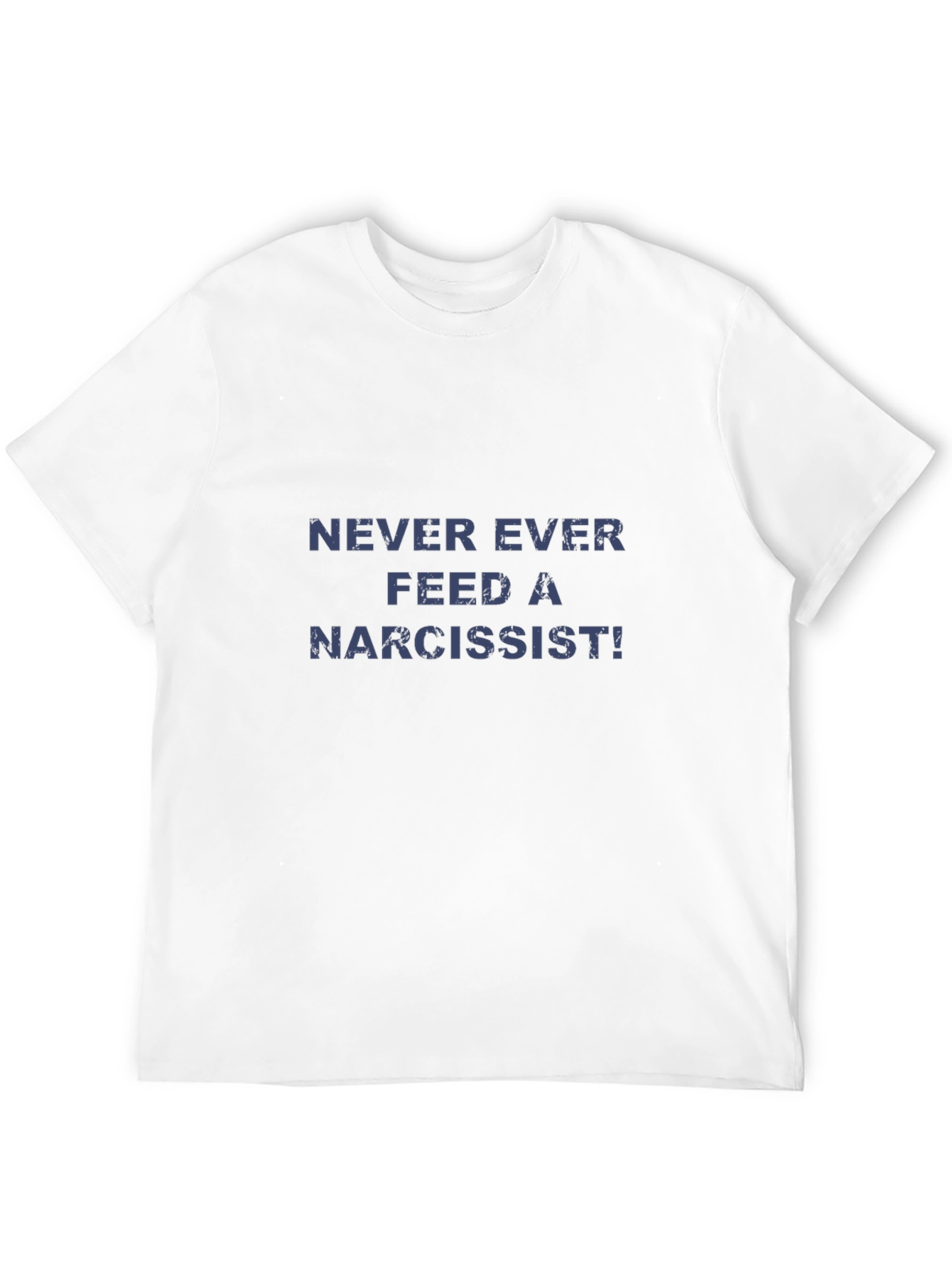 Black Never Feed A Narcissist Black Graphic Tee view 12