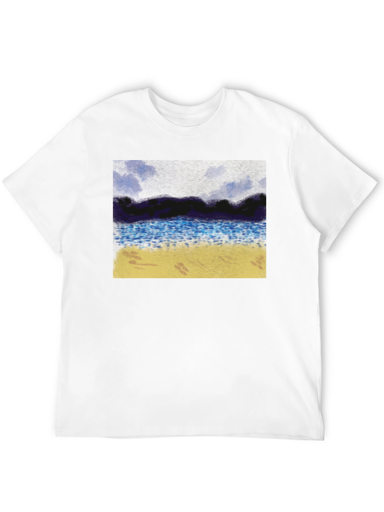 Black Beachfront T-Shirt - Coastal Style view 12