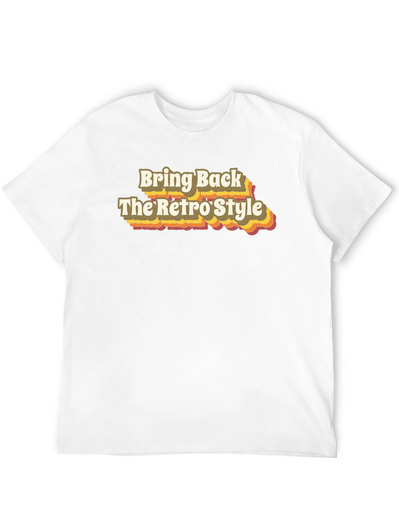 Black Retro Style Graphic T-Shirt view 12
