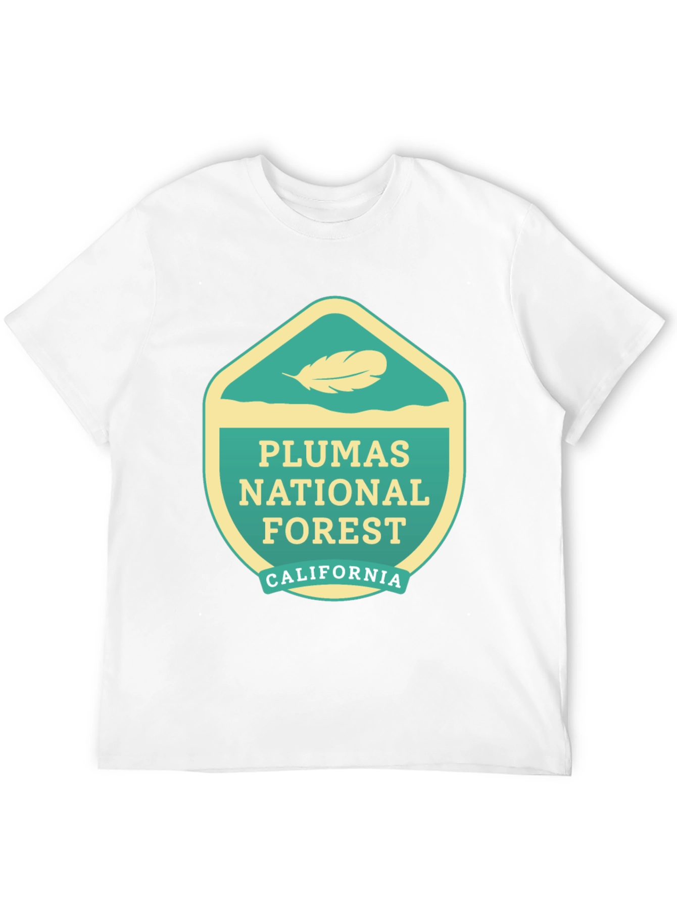 Black Plumas National Forest Graphic Tee - Black view 12