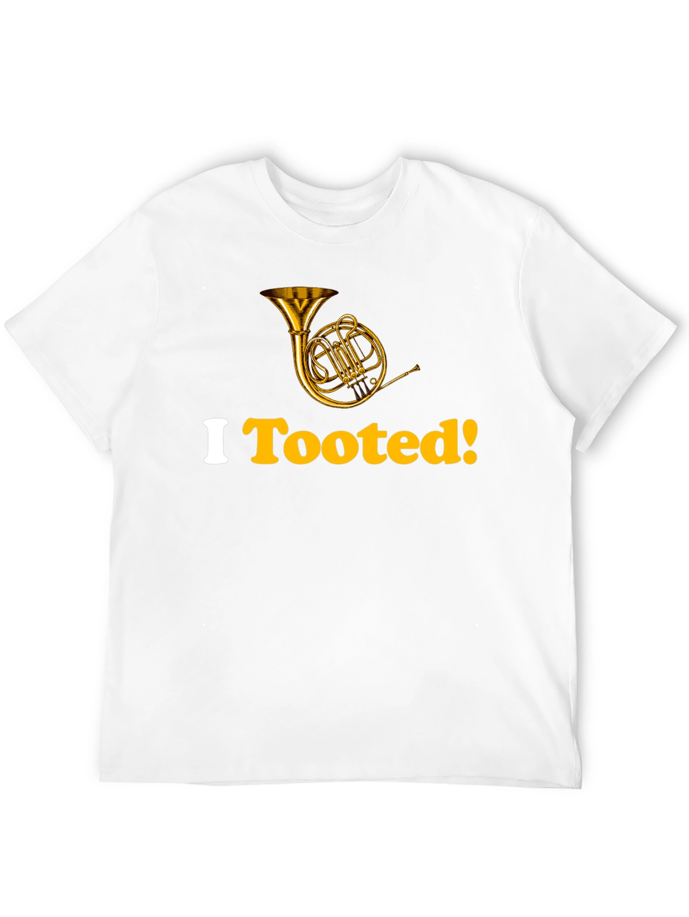 Black I Tooted Horn Funny Musician T-Shirt view 12