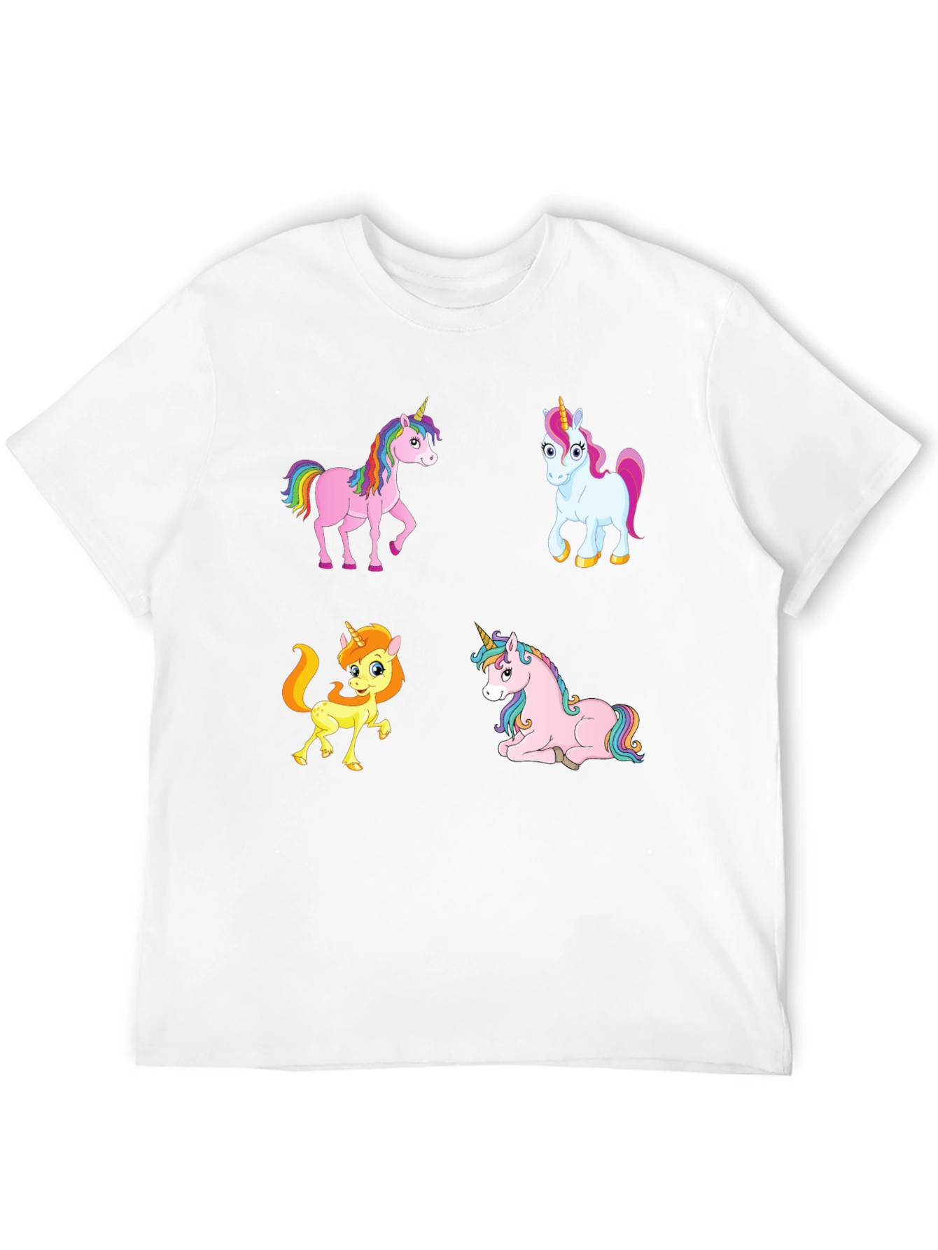 Black Unicorn Graphic Tee - Whimsical & Fun! view 12