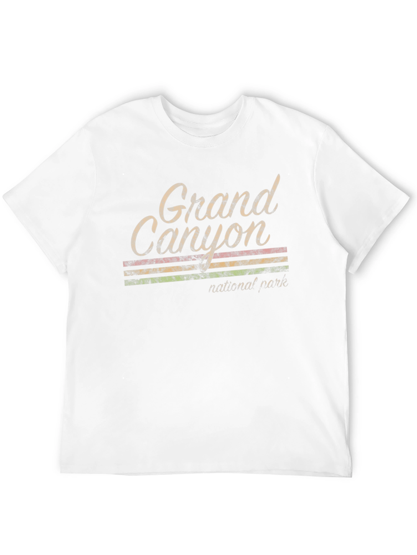 Black Grand Canyon Retro Graphic T-Shirt view 12