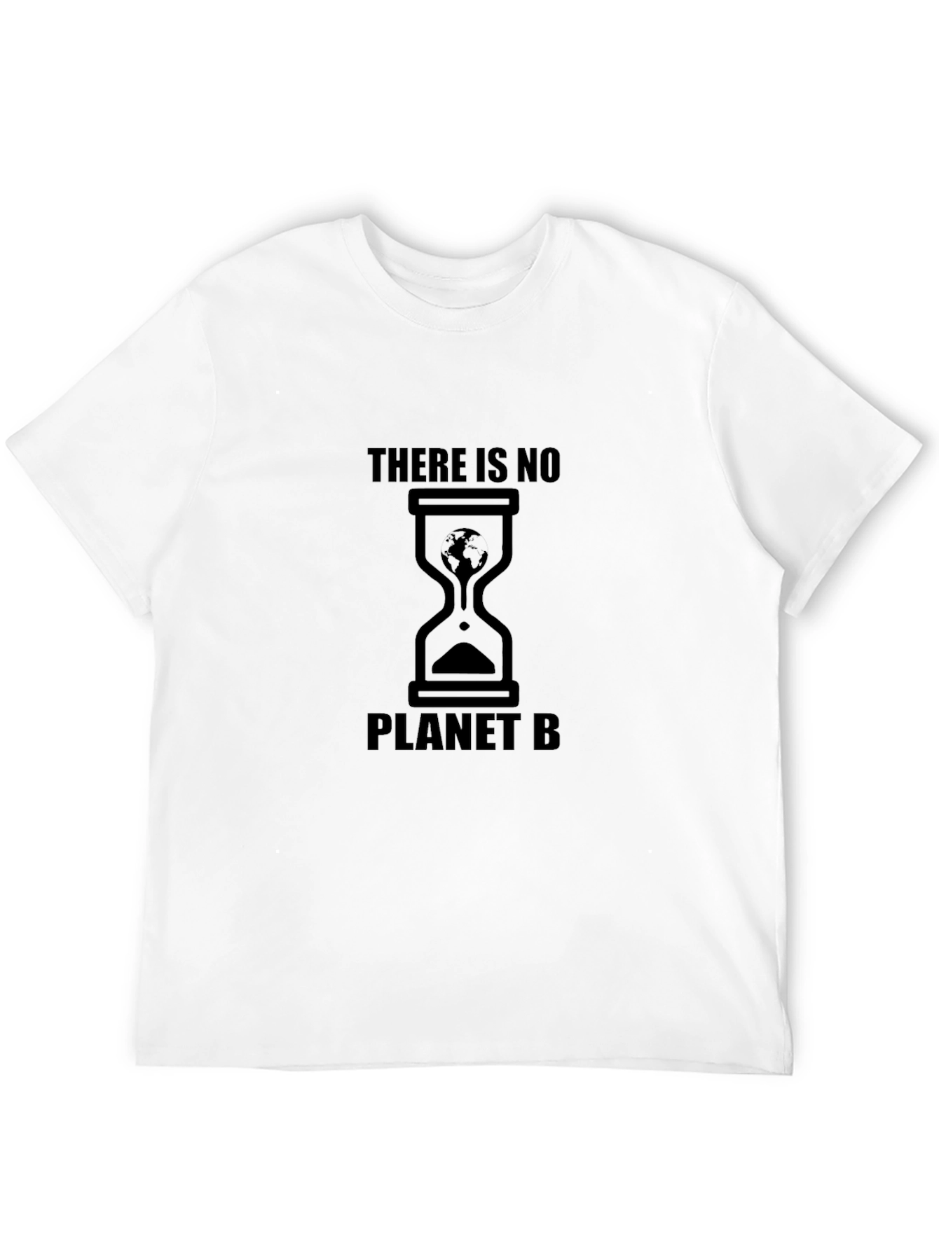 Black There is No Planet B Graphic T-Shirt view 12
