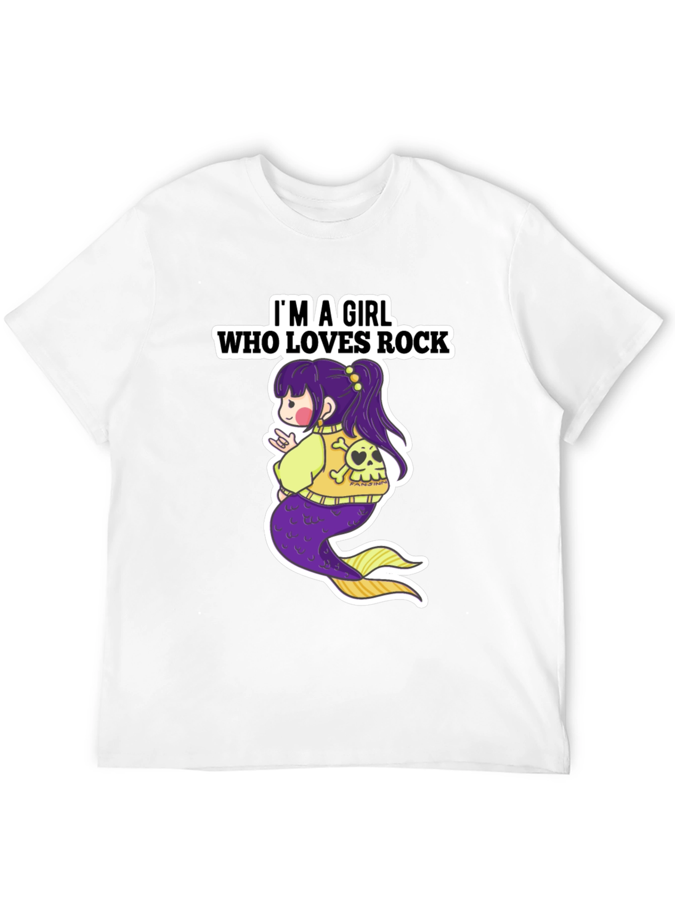 Black Rock Mermaid Graphic T-Shirt view 12