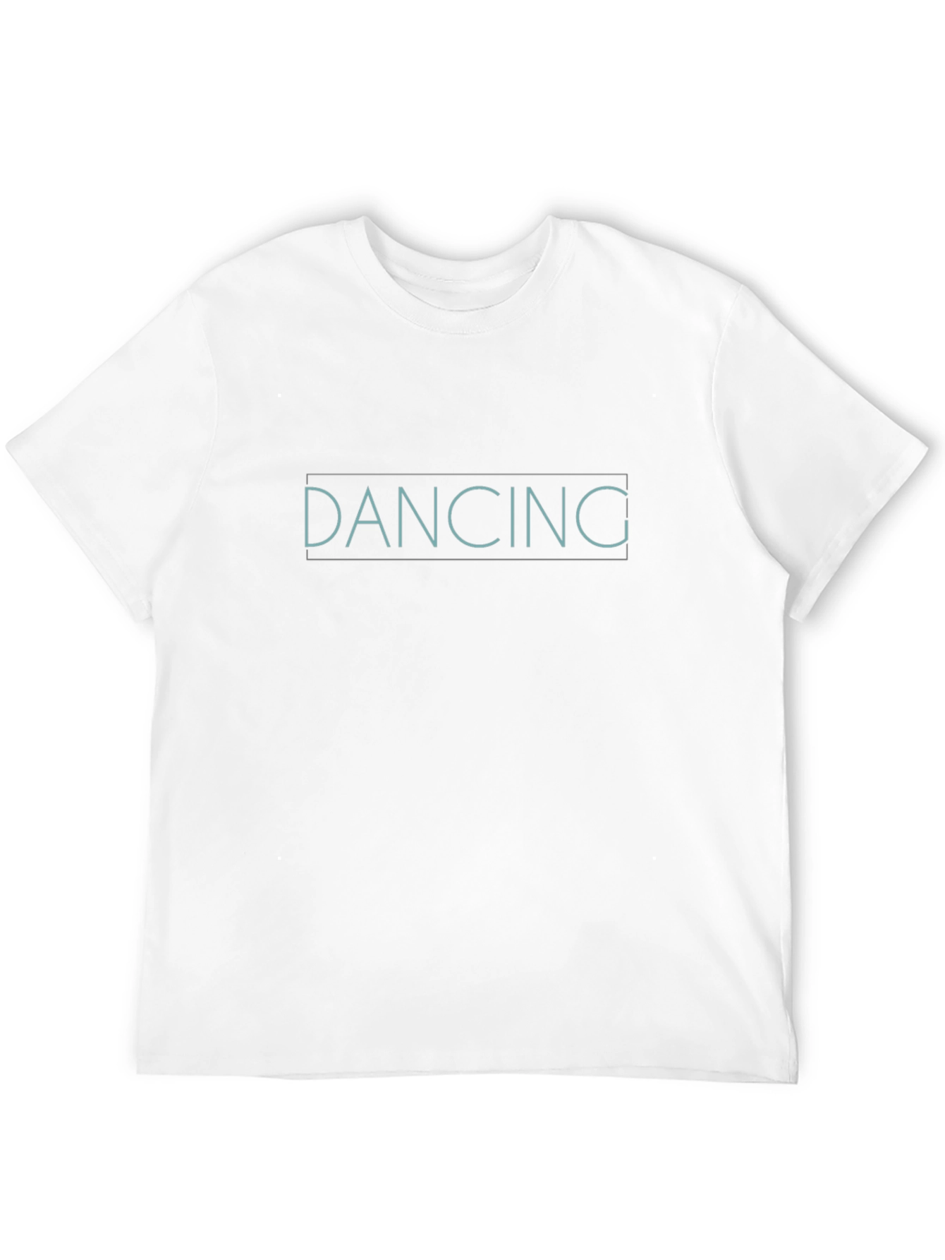 Black Dancing Tee - Modern Minimalist Graphic T-Shirt view 12