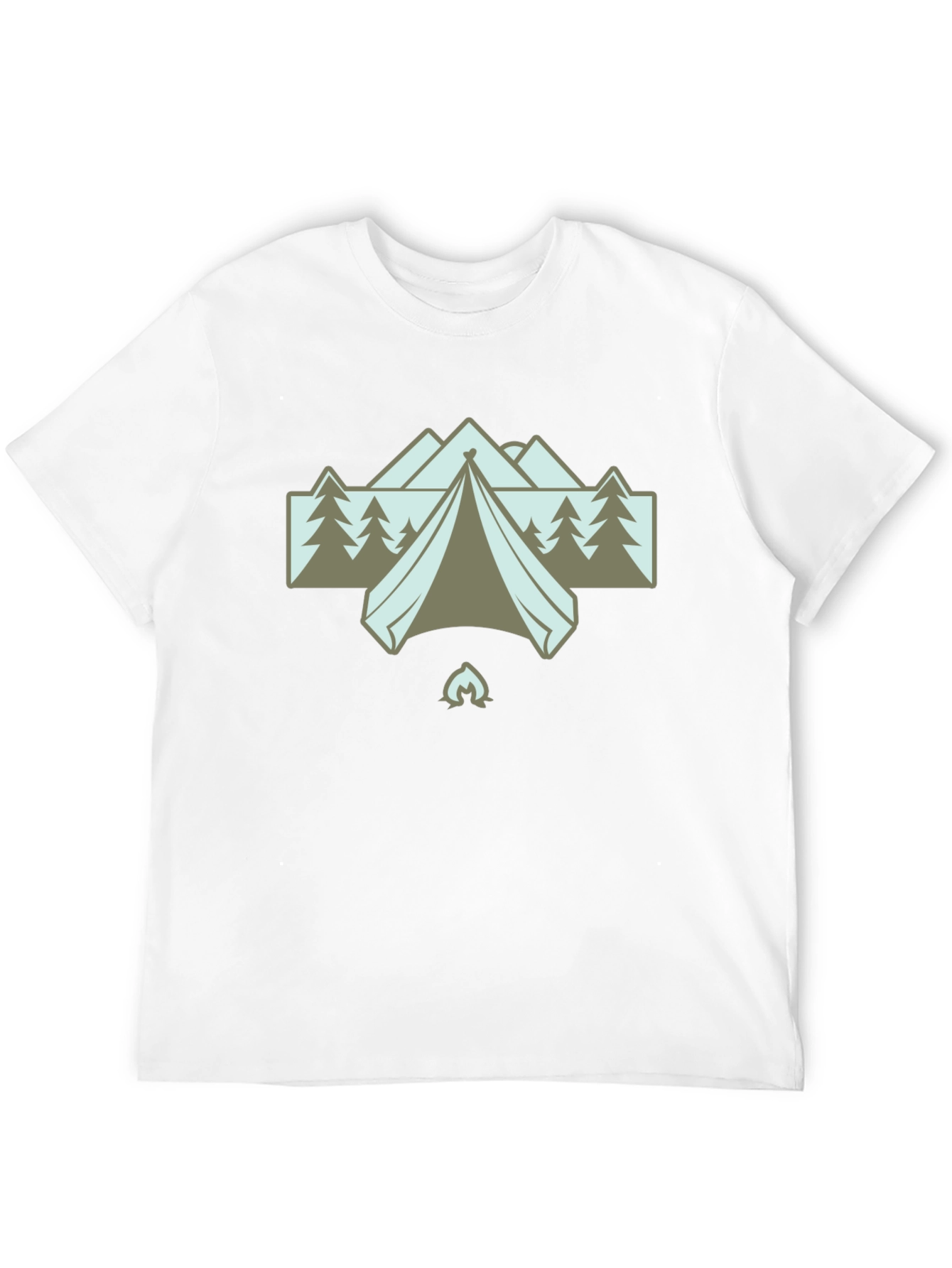 Black Camping Adventure T-Shirt - Outdoors Graphic Tee view 12