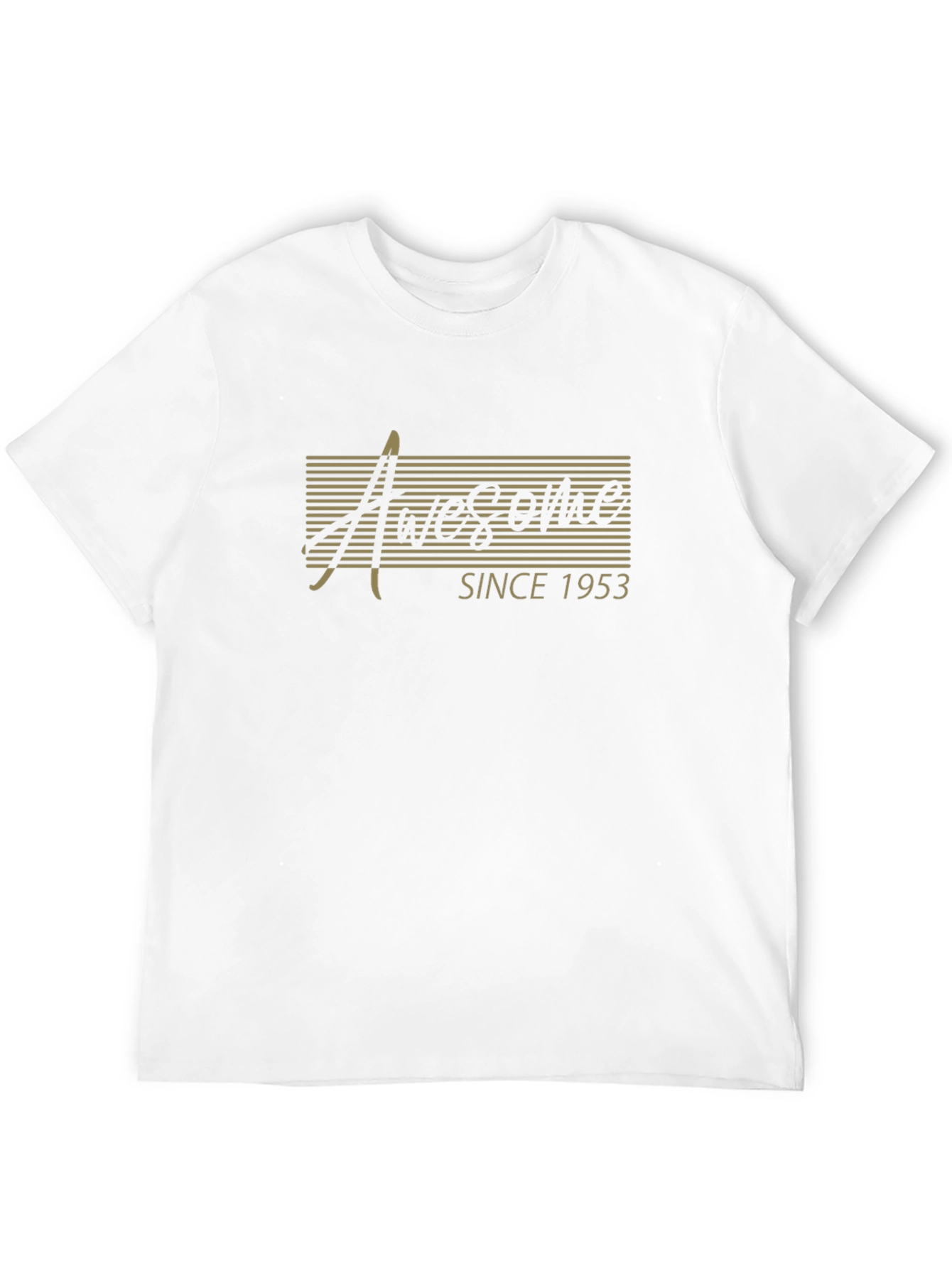 Black Awesome Since 1953 Graphic T-Shirt view 12
