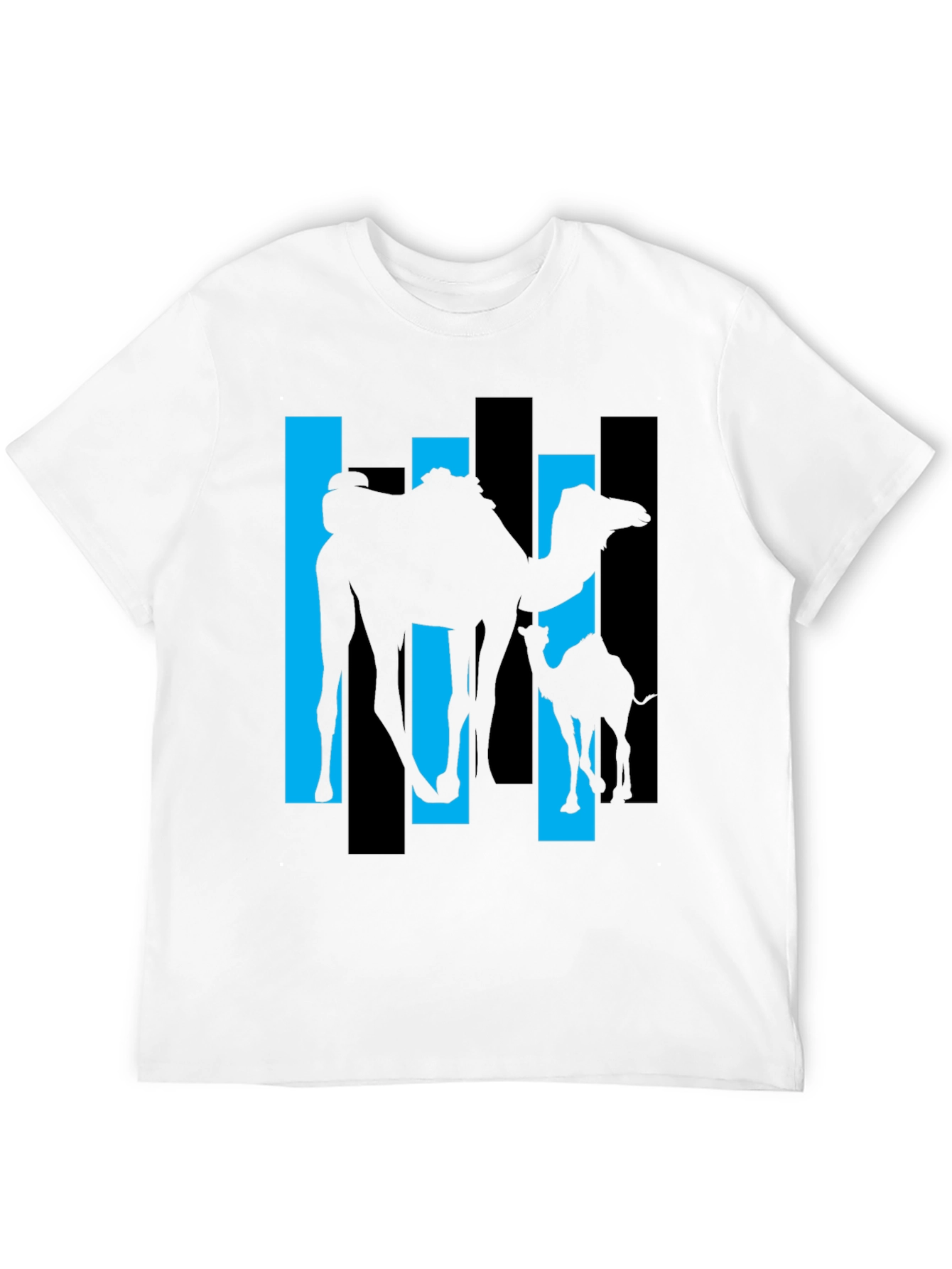 Black Camel Silhouette Graphic Tee view 12