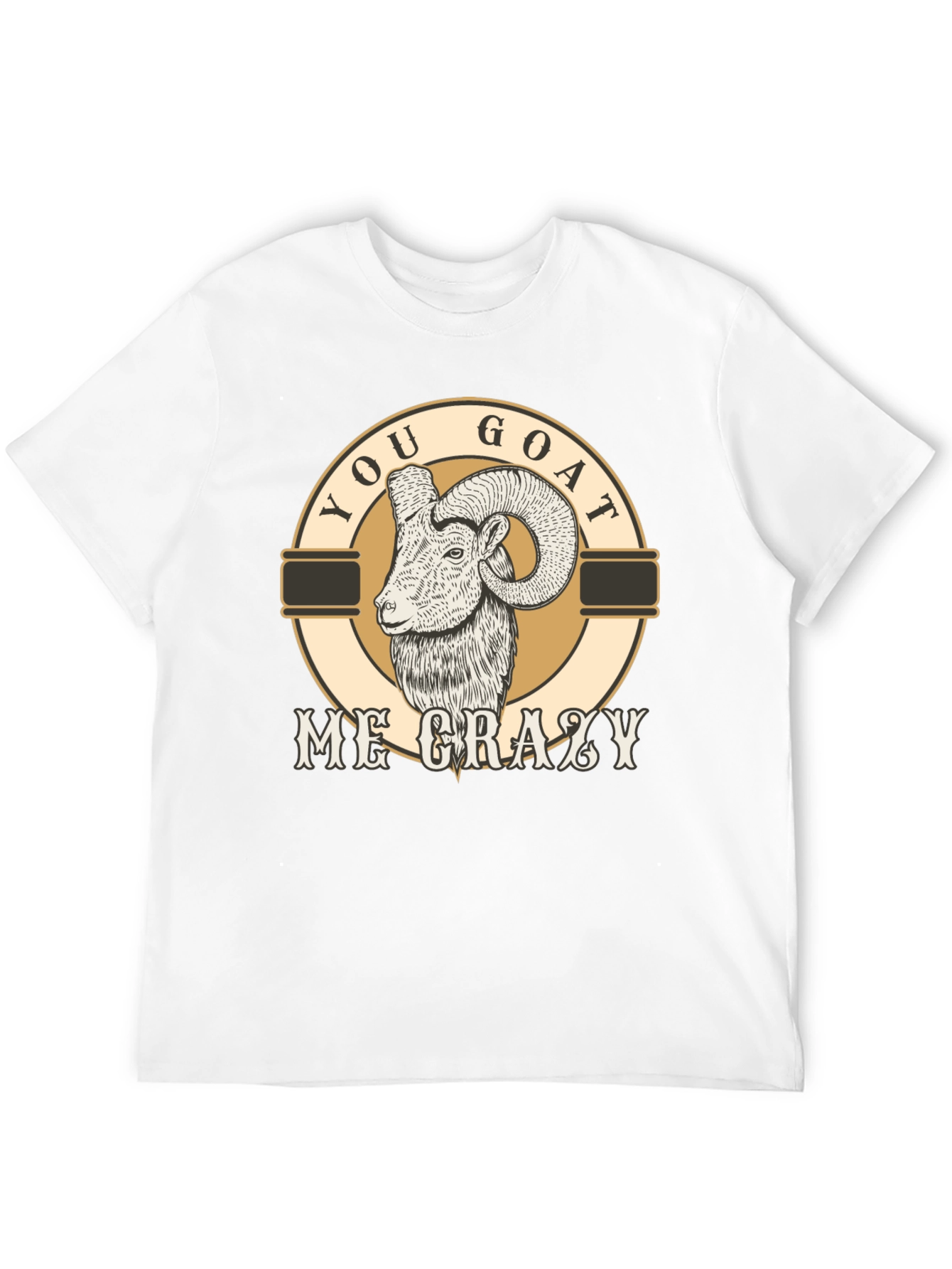 Black You Goat Me Crazy Graphic T-Shirt view 12