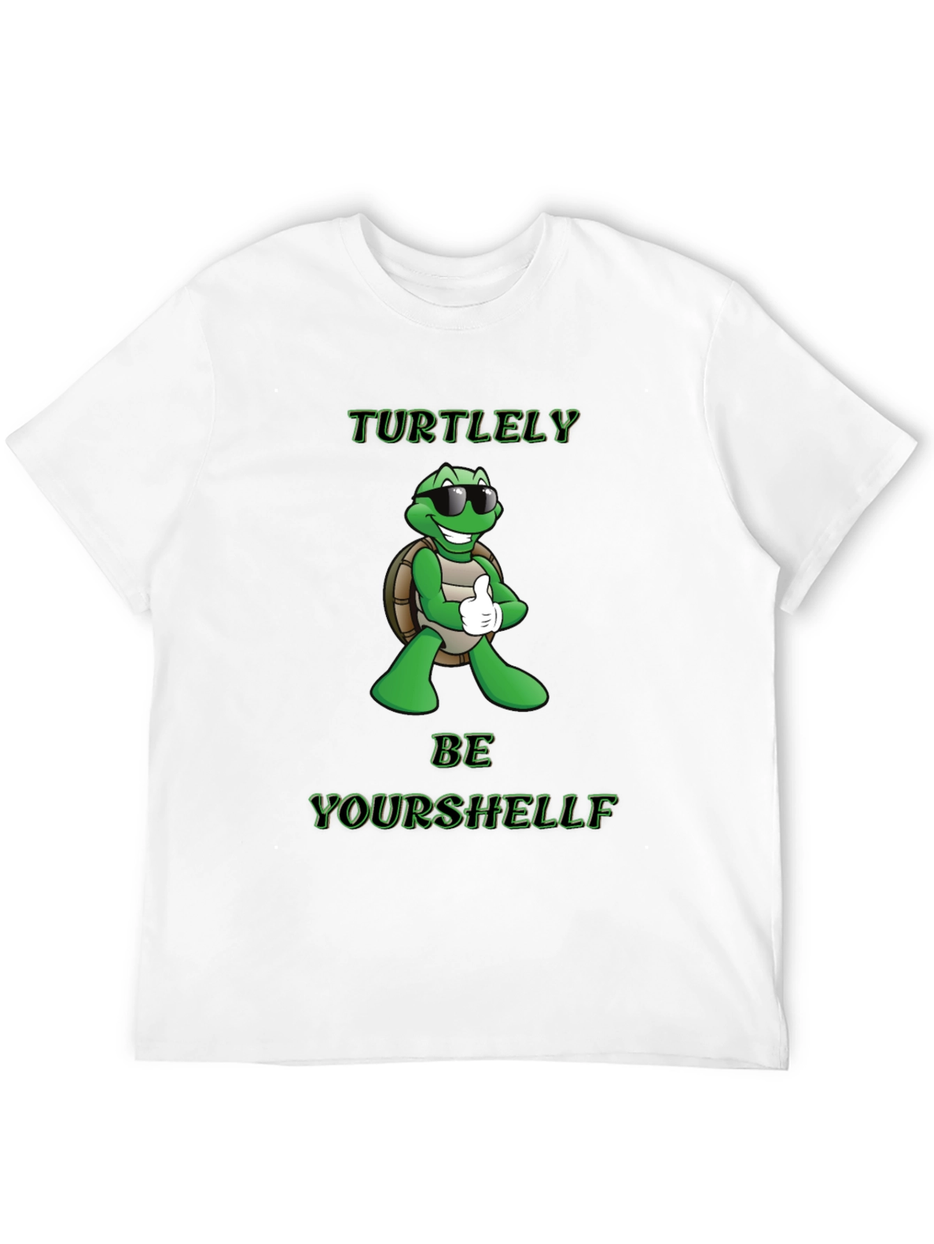 Black Turtley Be Yourshelff T-Shirt view 12