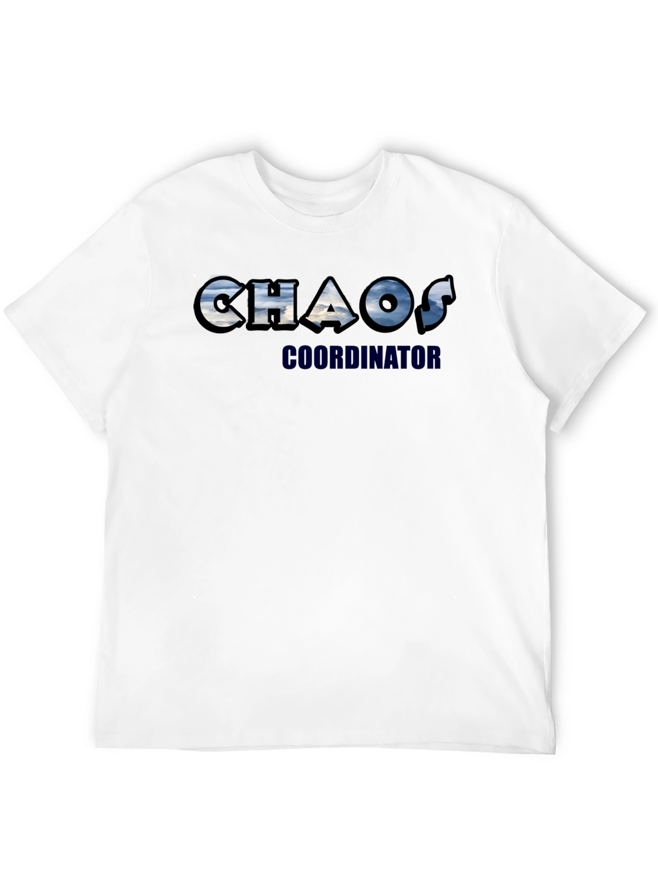 Black Chaos Coordinator T-Shirt Funny Job Tee view 12