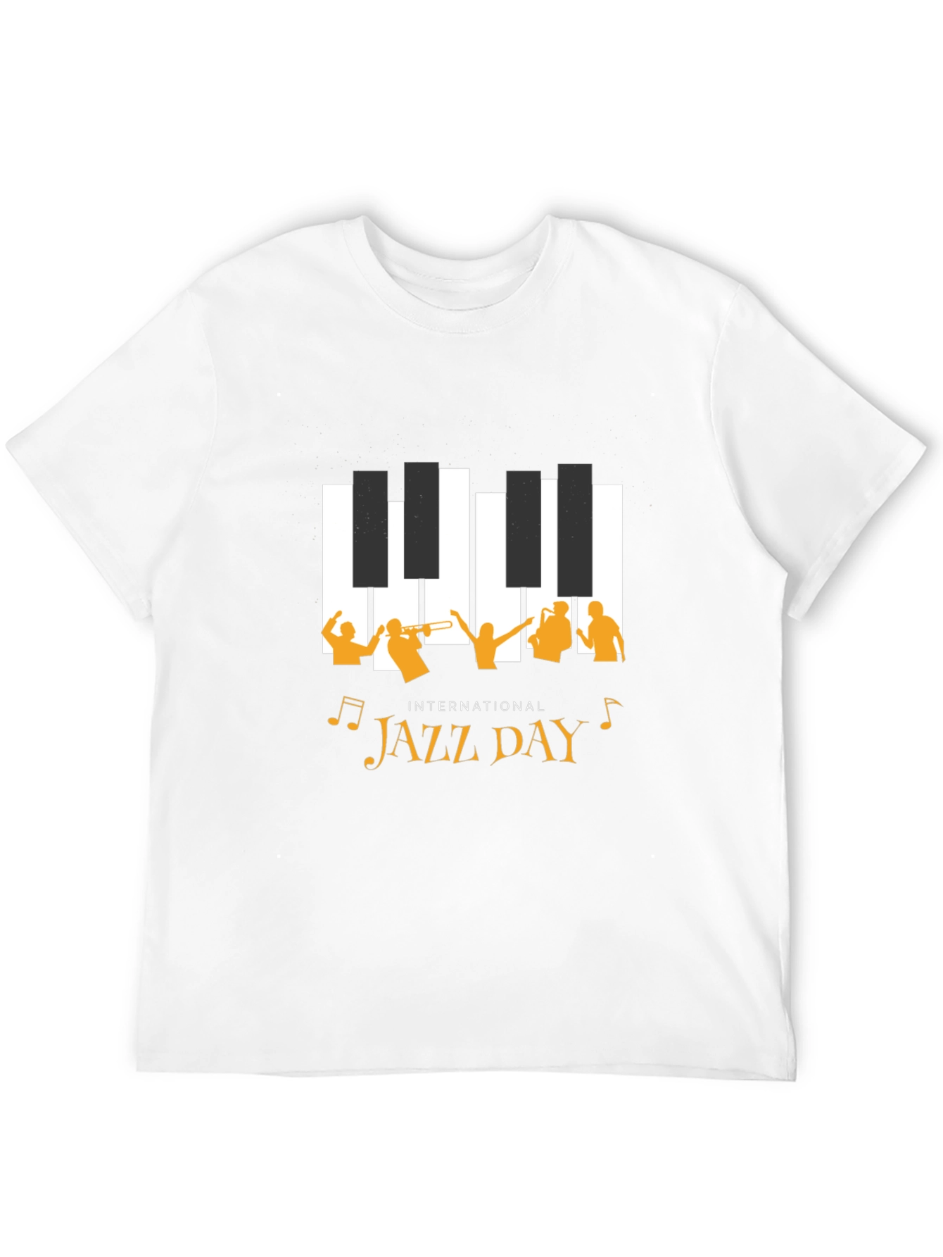 Black International Jazz Day Black T-Shirt view 12