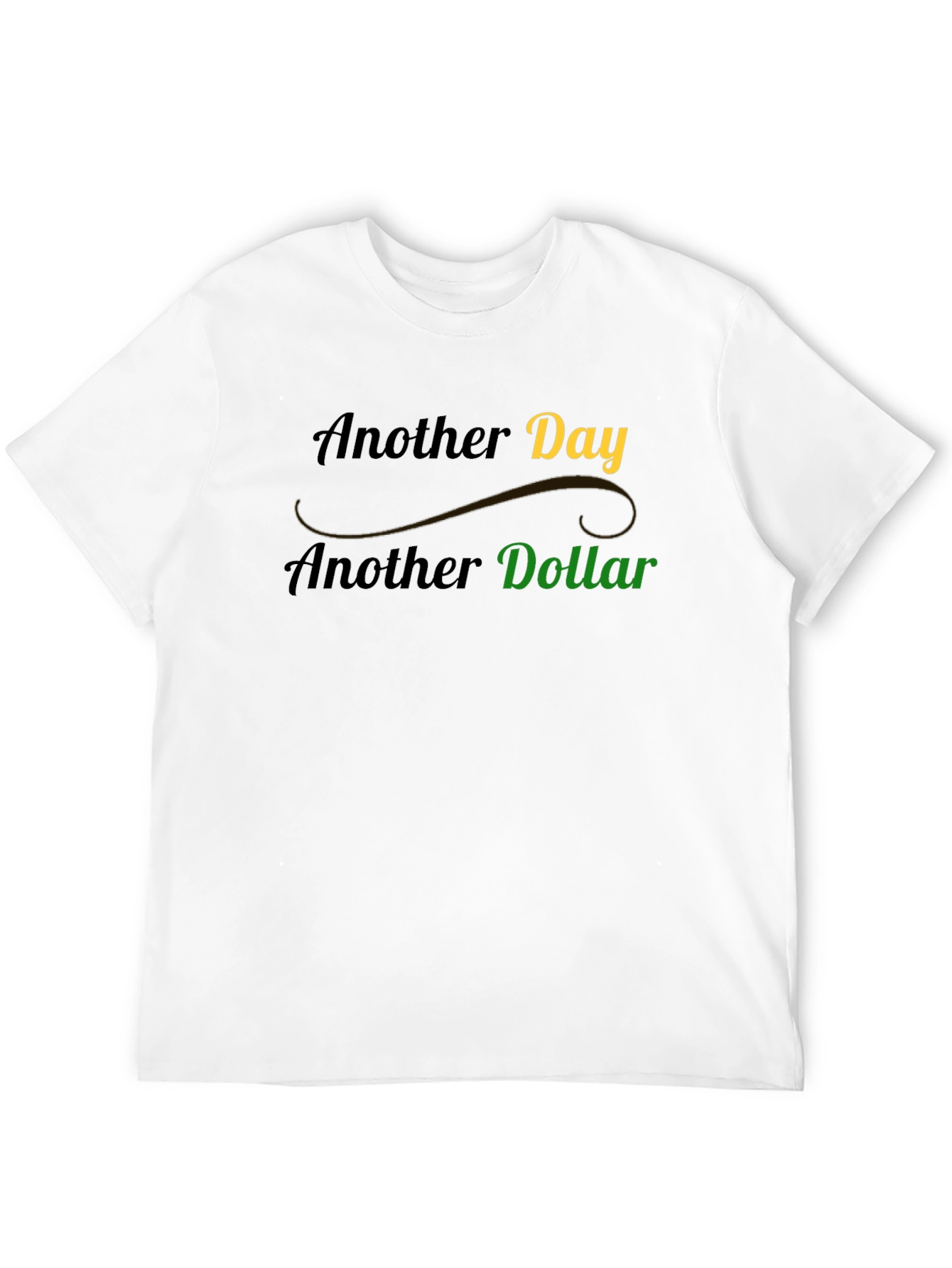 Black Another Day Another Dollar Graphic Tee view 12