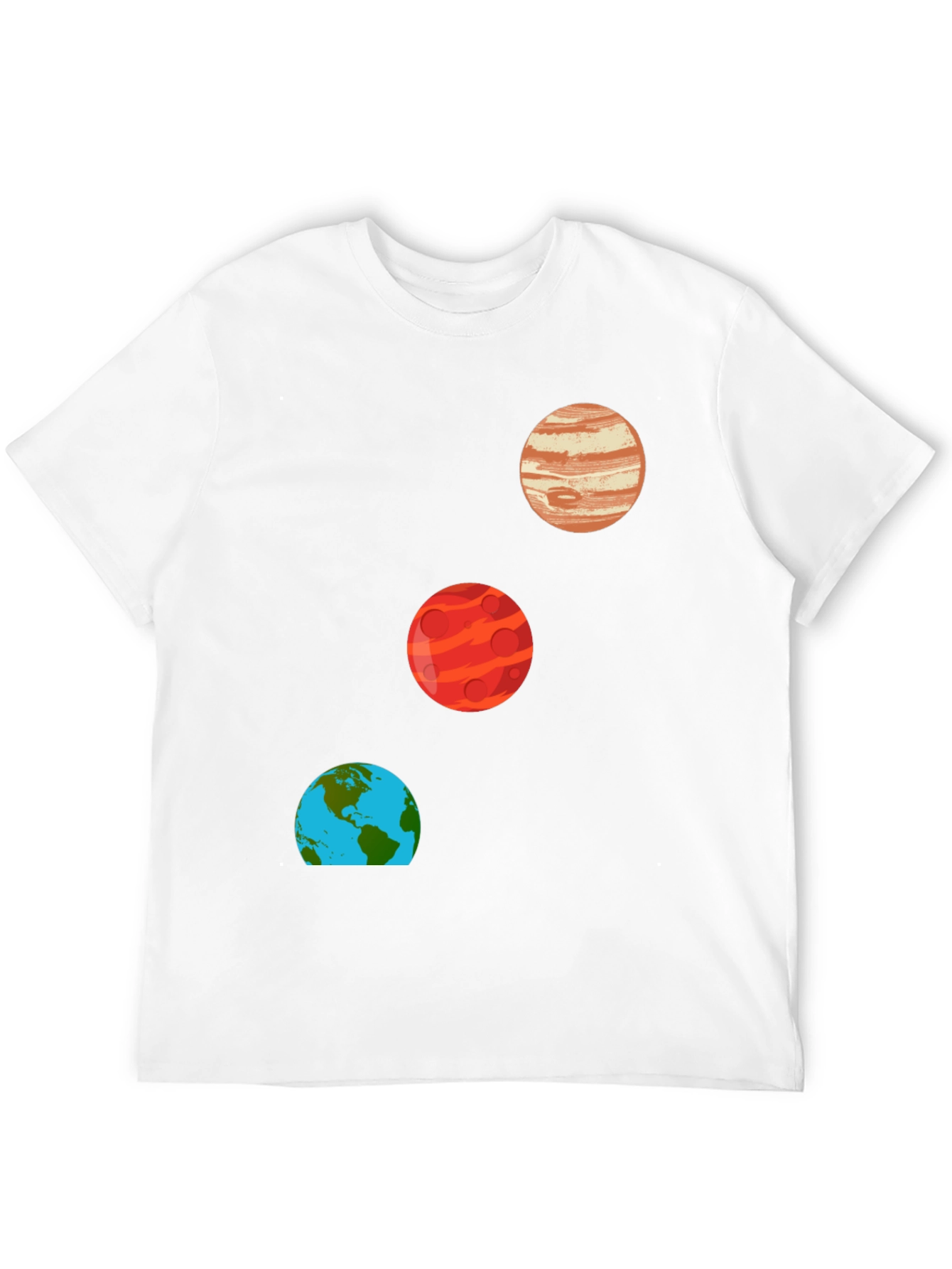 Black Planet T-Shirt - Space Design view 12