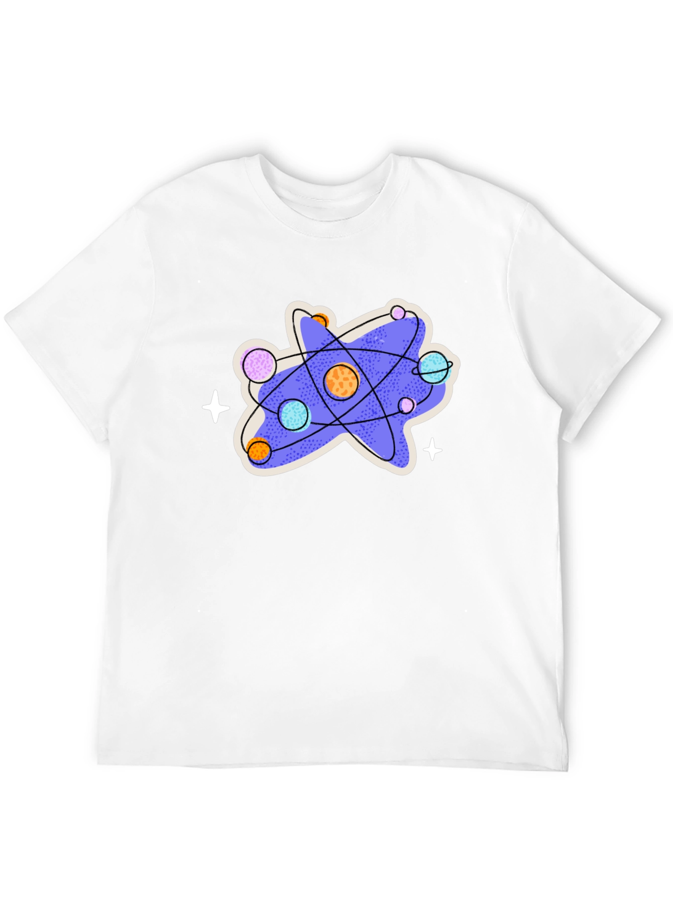 Black Science Atom Graphic T-Shirt view 12