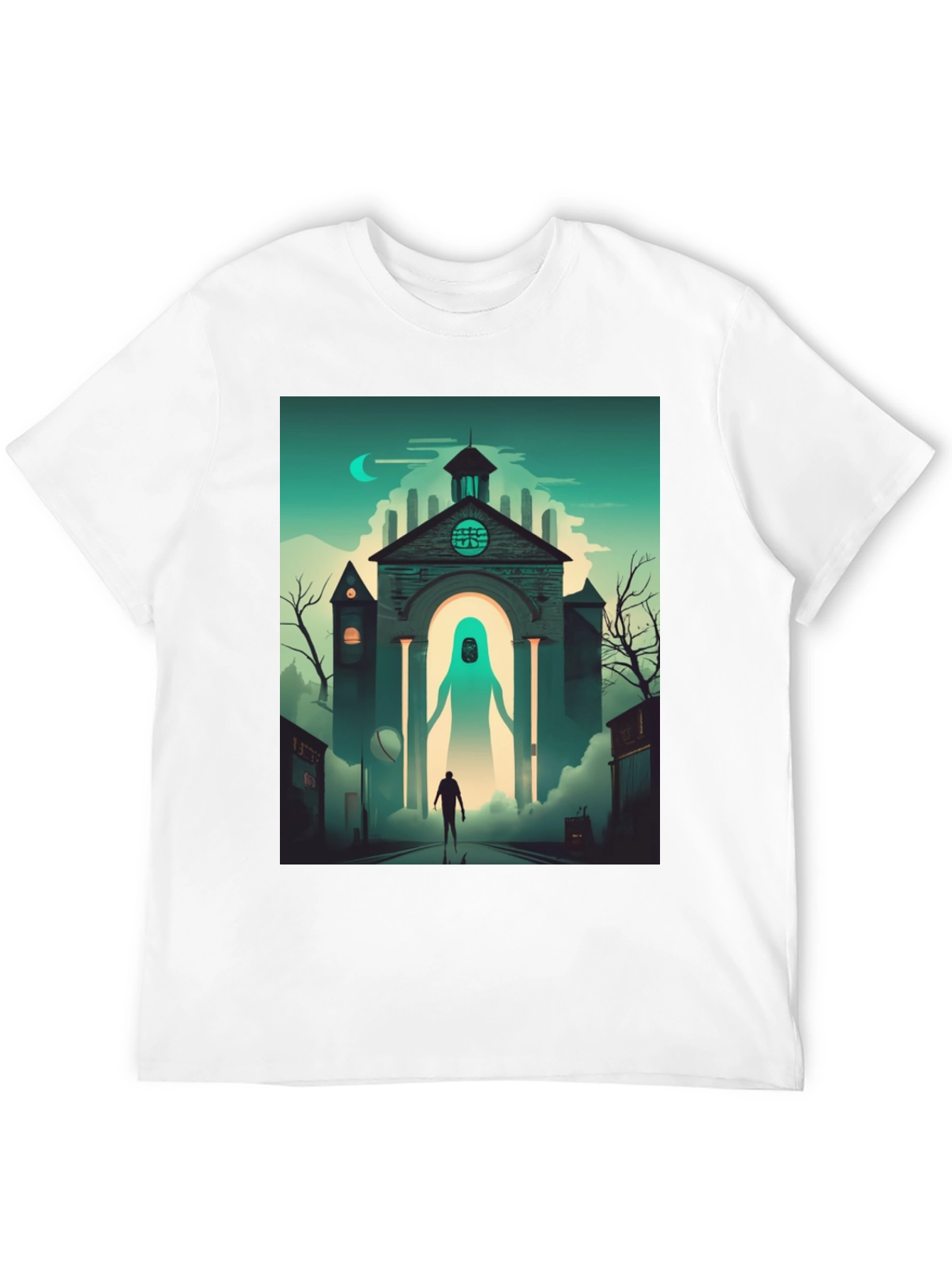 Black Mystic Encounter Graphic Tee - Urban Style view 12