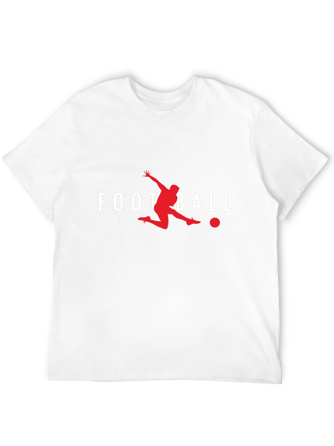 Black Football Graphic Tee - Stylish Black T-Shirt view 12