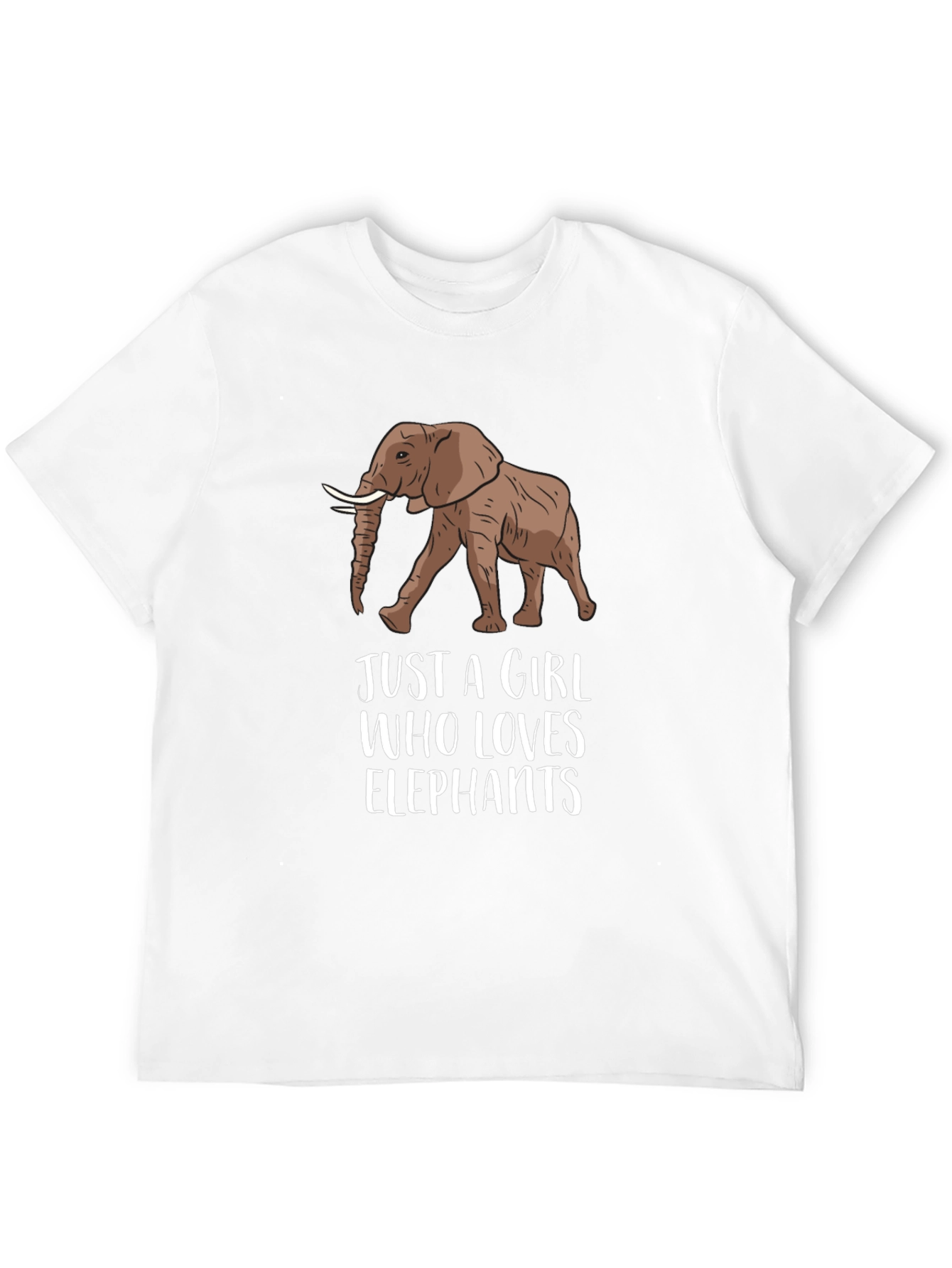 Black Elephant Lover Graphic Tee - Unisex Black T-Shirt view 12