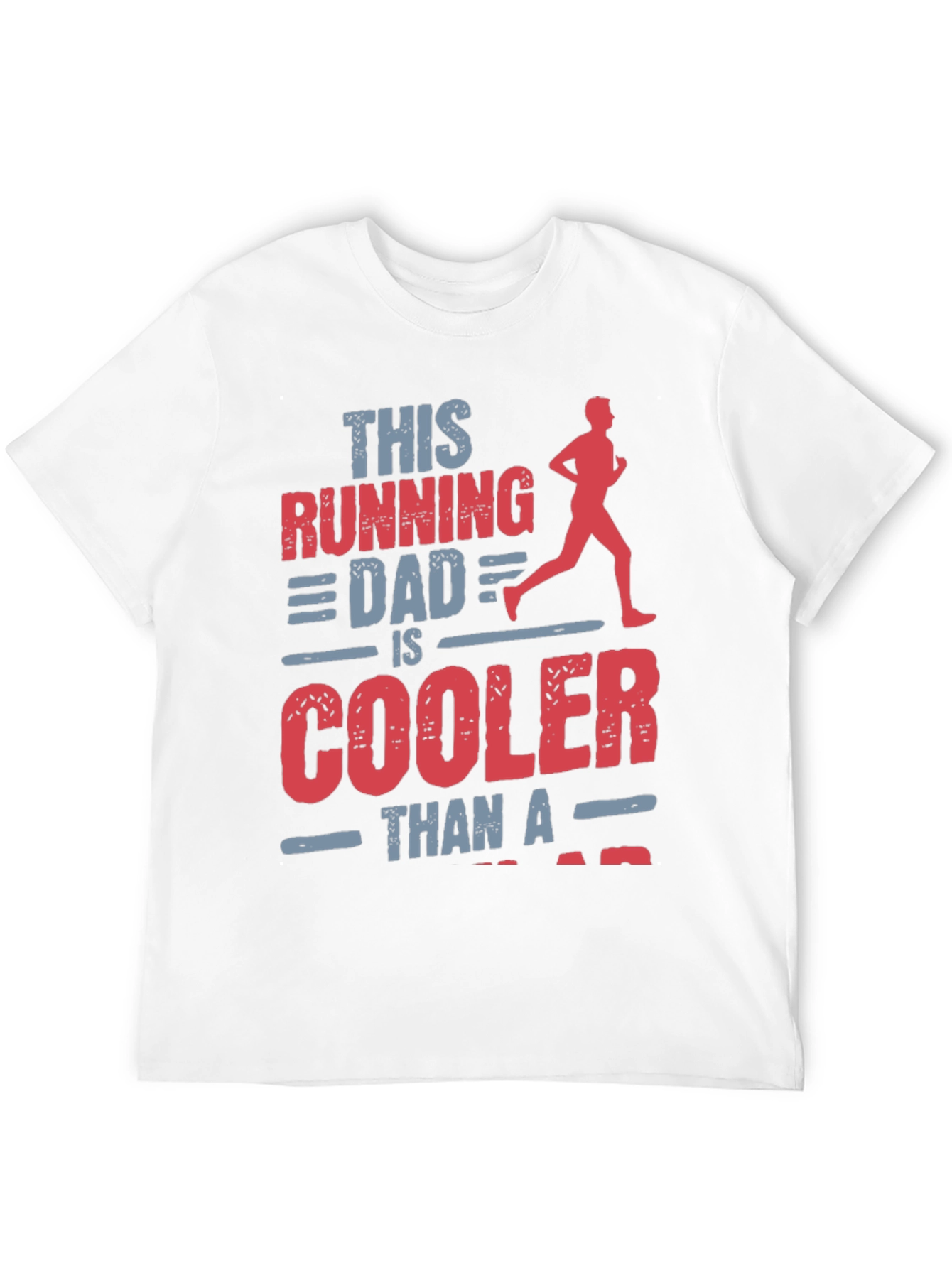 Black Running Dad T-Shirt - Cooler Than a... view 12