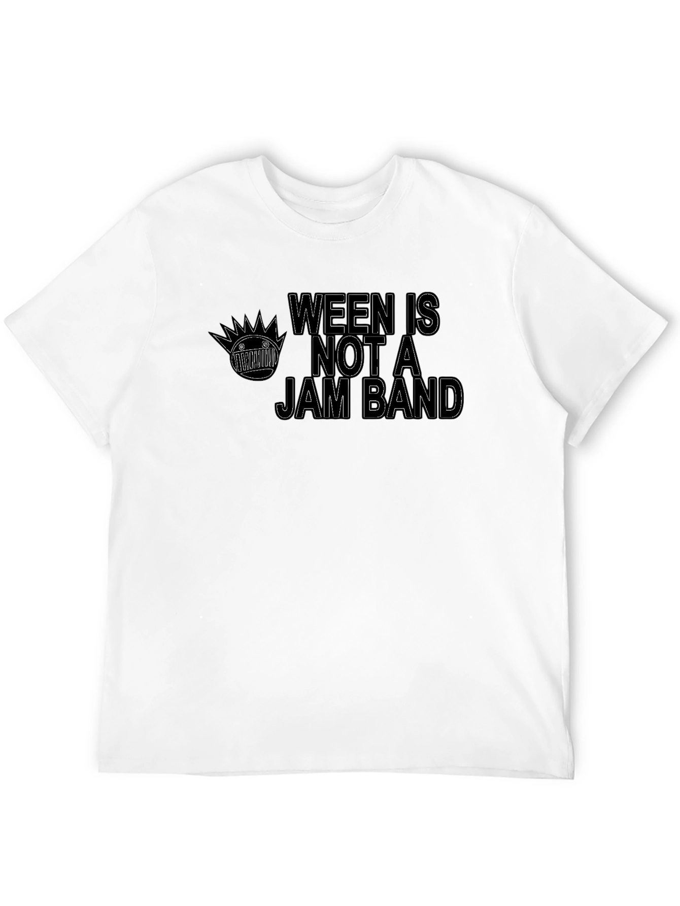 Black Ween Is Not A Jam Band Black T-Shirt view 12