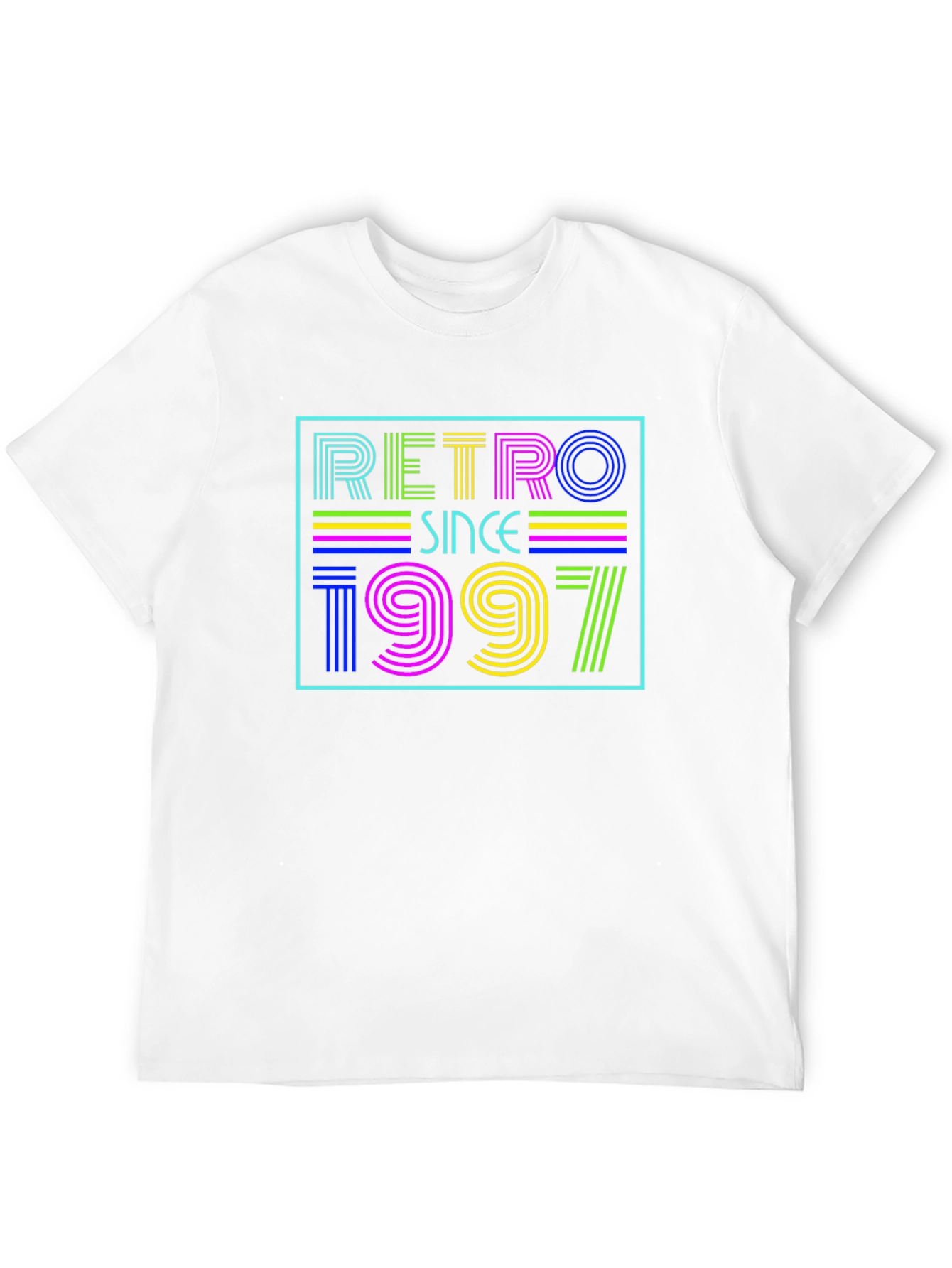 Black Retro Since 1997 Graphic Tee view 12