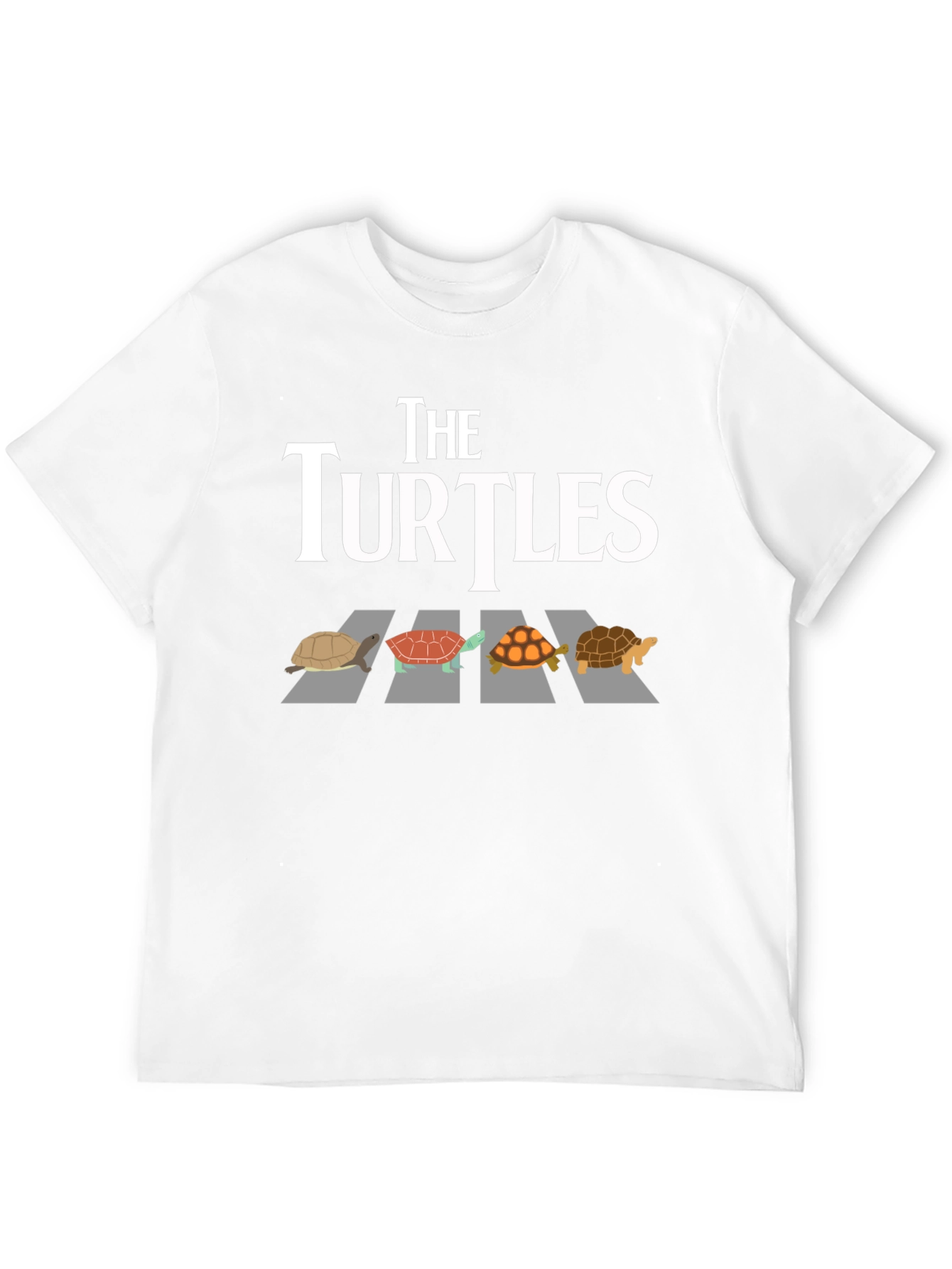 Black The Turtles Graphic T-Shirt view 12