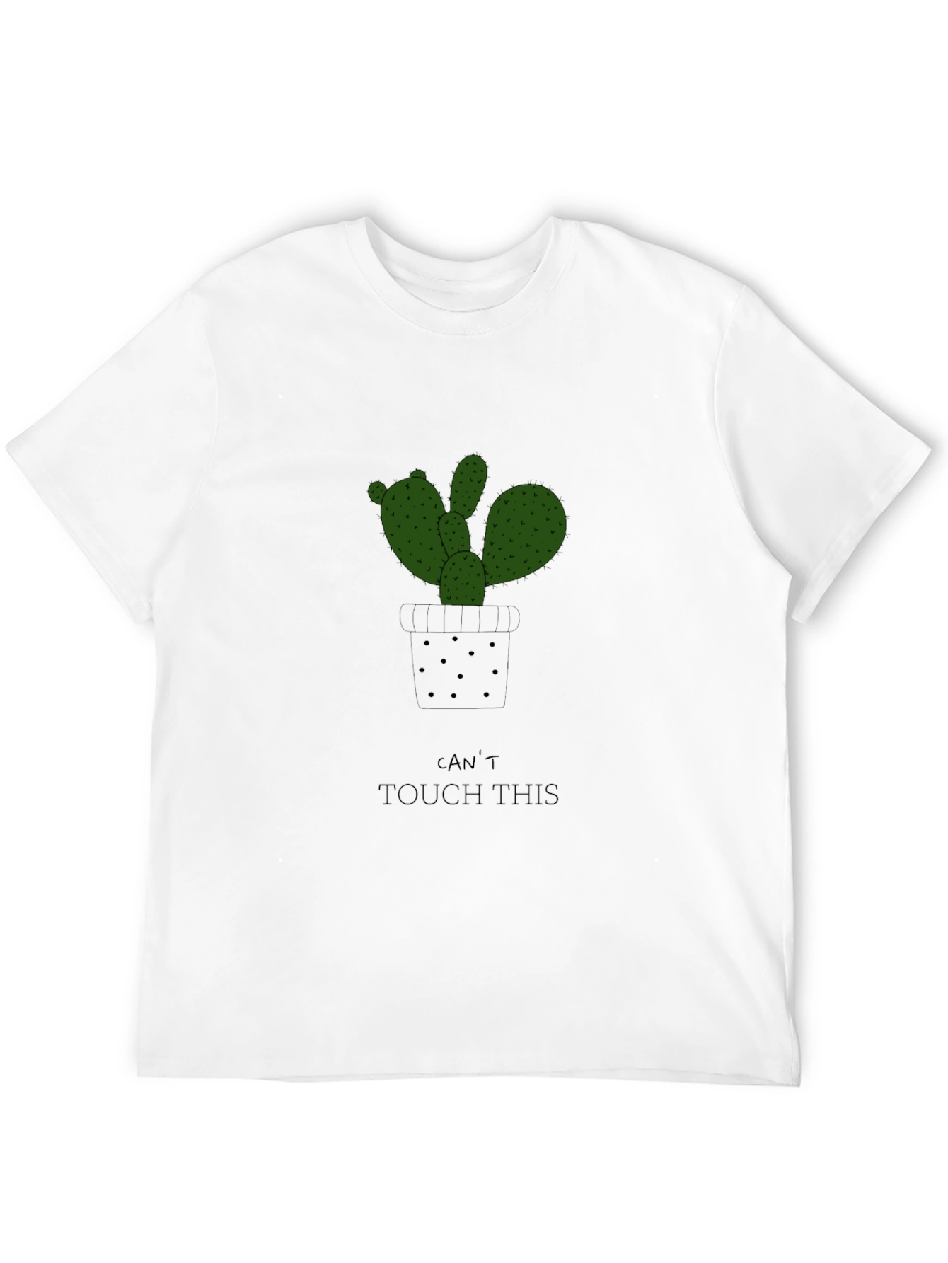 Black Cactus Graphic Tee - Can't Touch This view 12