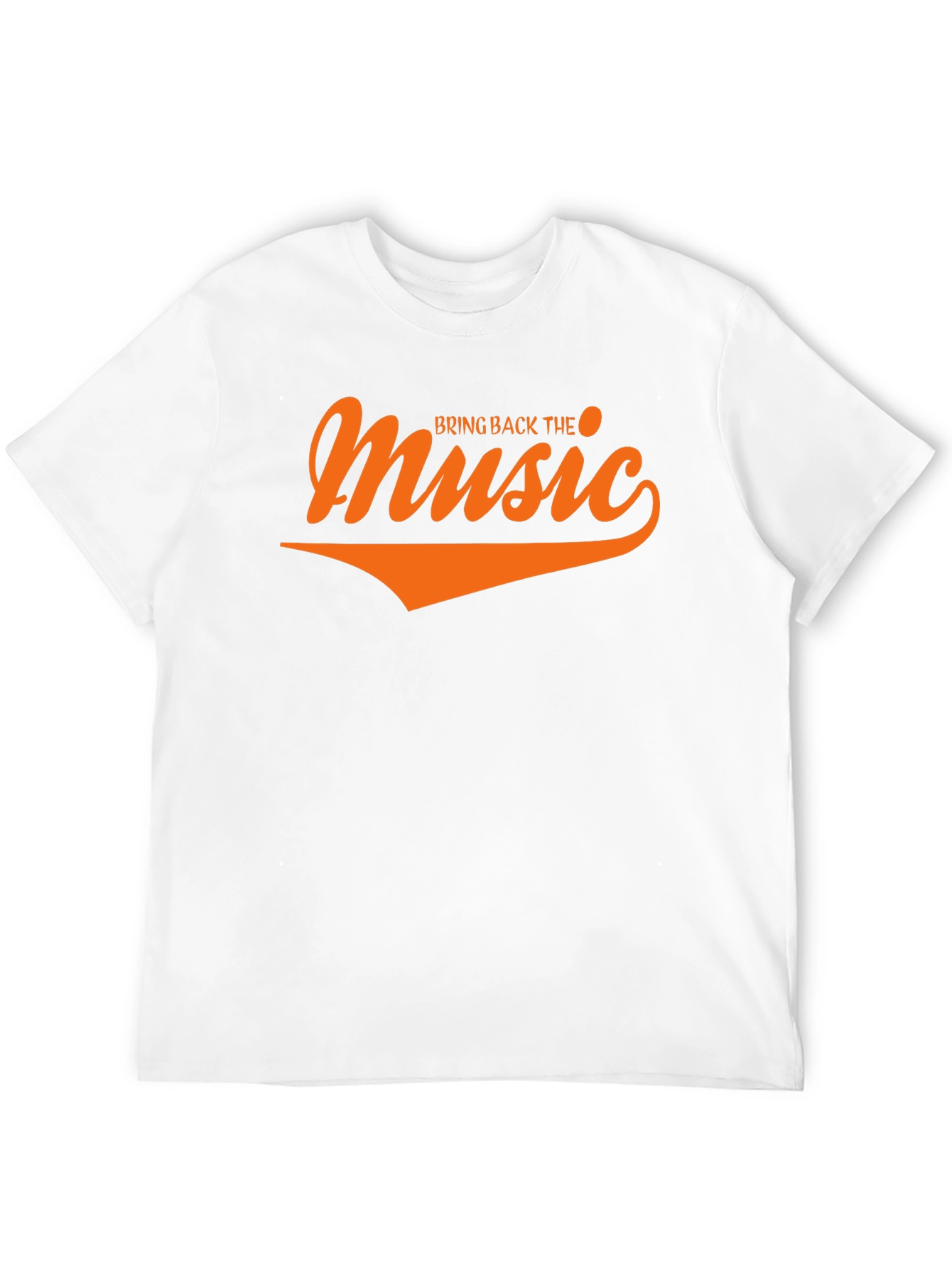 Black Bring Back The Music Graphic Tee view 12