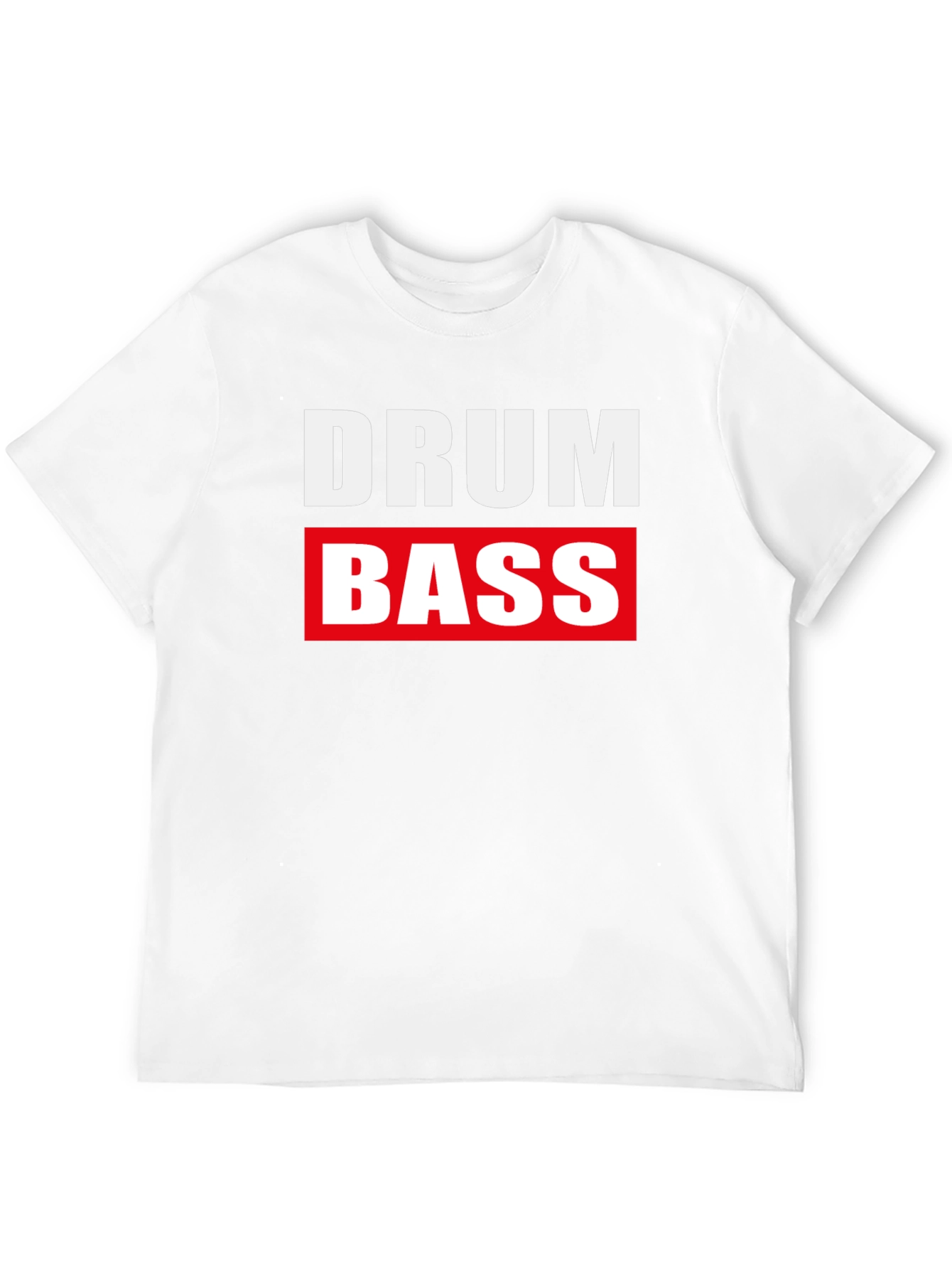 Black Drum & Bass Music Black Cotton T-Shirt view 12
