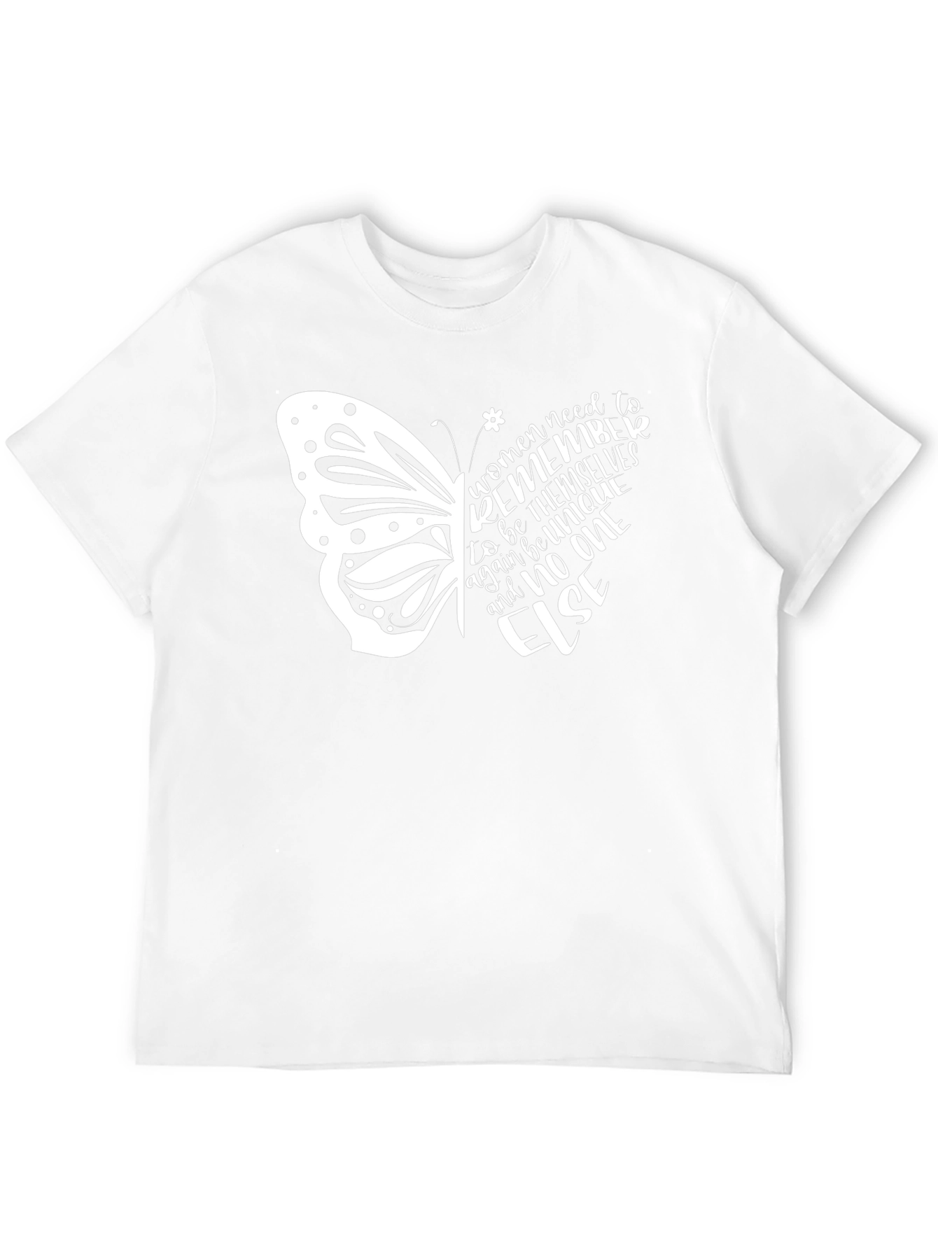 Black Butterfly Women Empowerment T-Shirt view 12