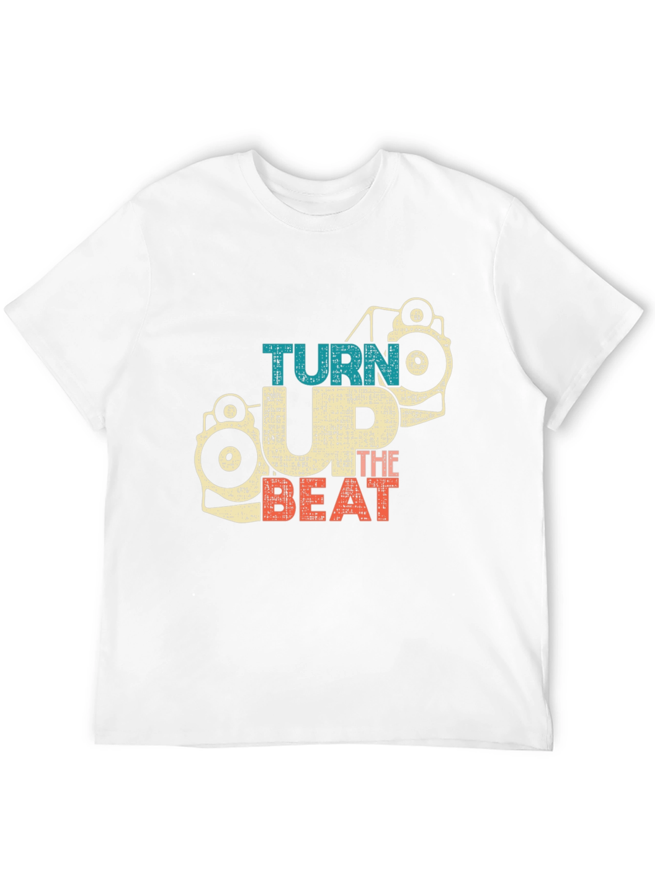 Black Turn Up the Beat Graphic Tee view 12