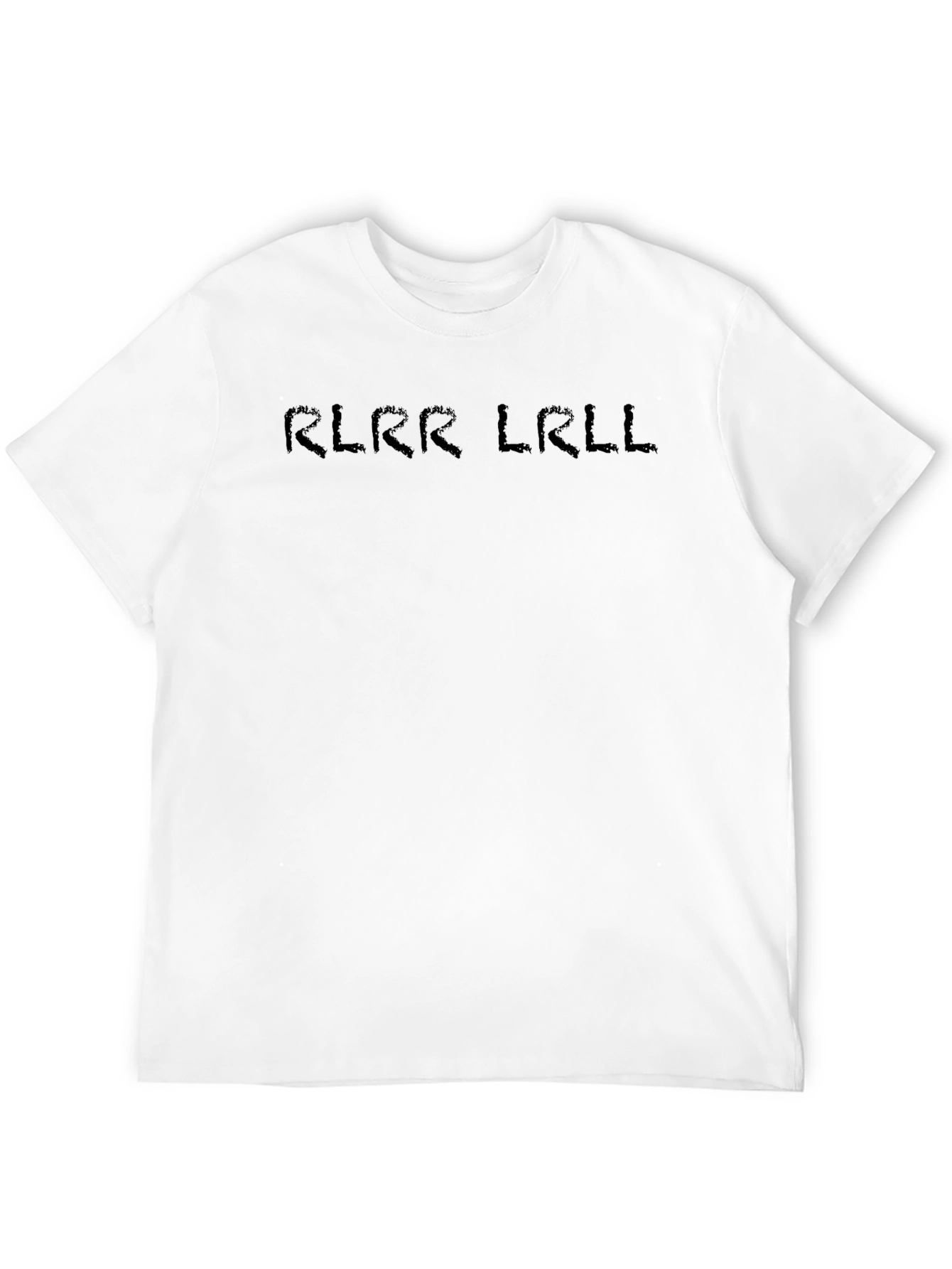 Black RLRR LRLL Funny Black T-Shirt for Programmers view 12