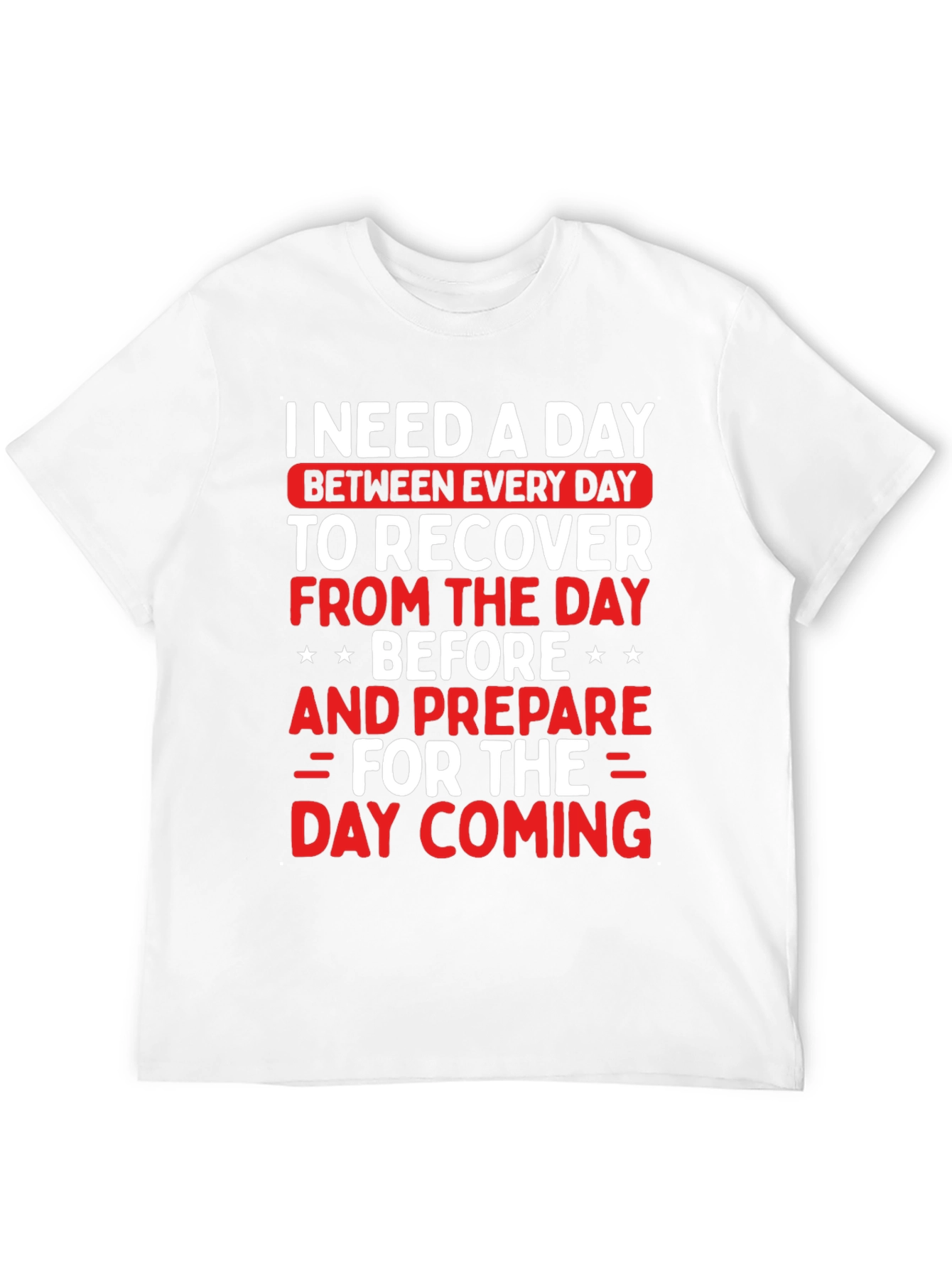 Black Funny Recovery Day T-Shirt view 12