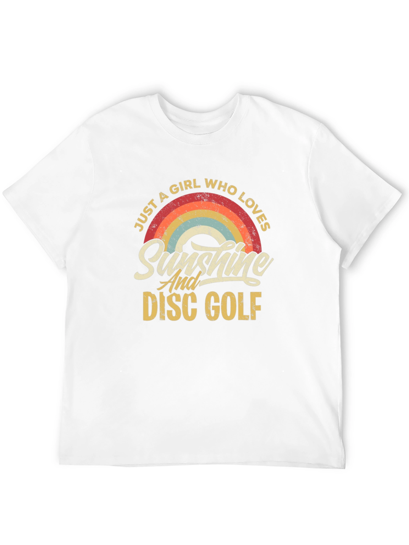 Black Sunshine & Disc Golf Graphic Tee view 12