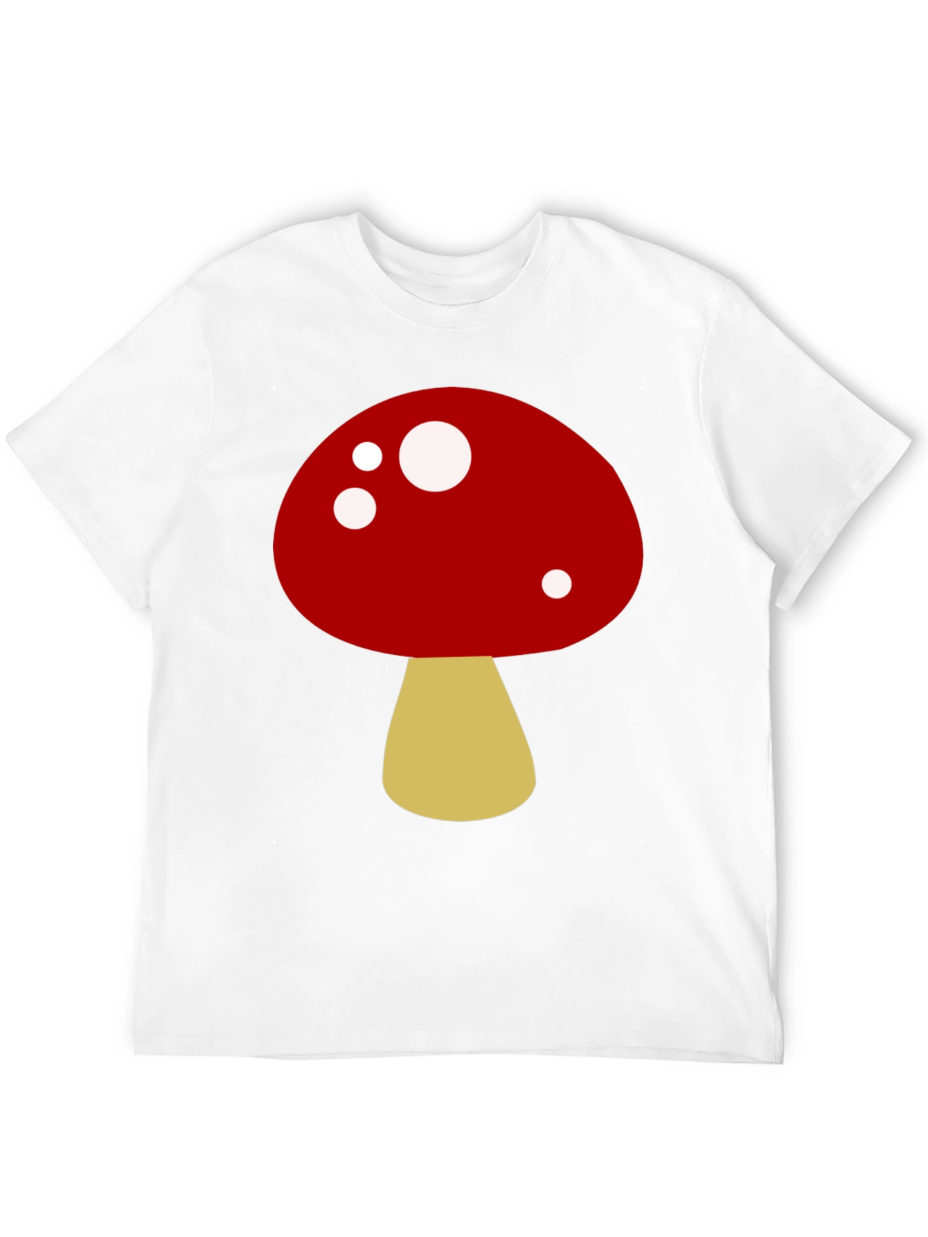 Black Mushroom Graphic Tee - Fun, Casual Style view 12
