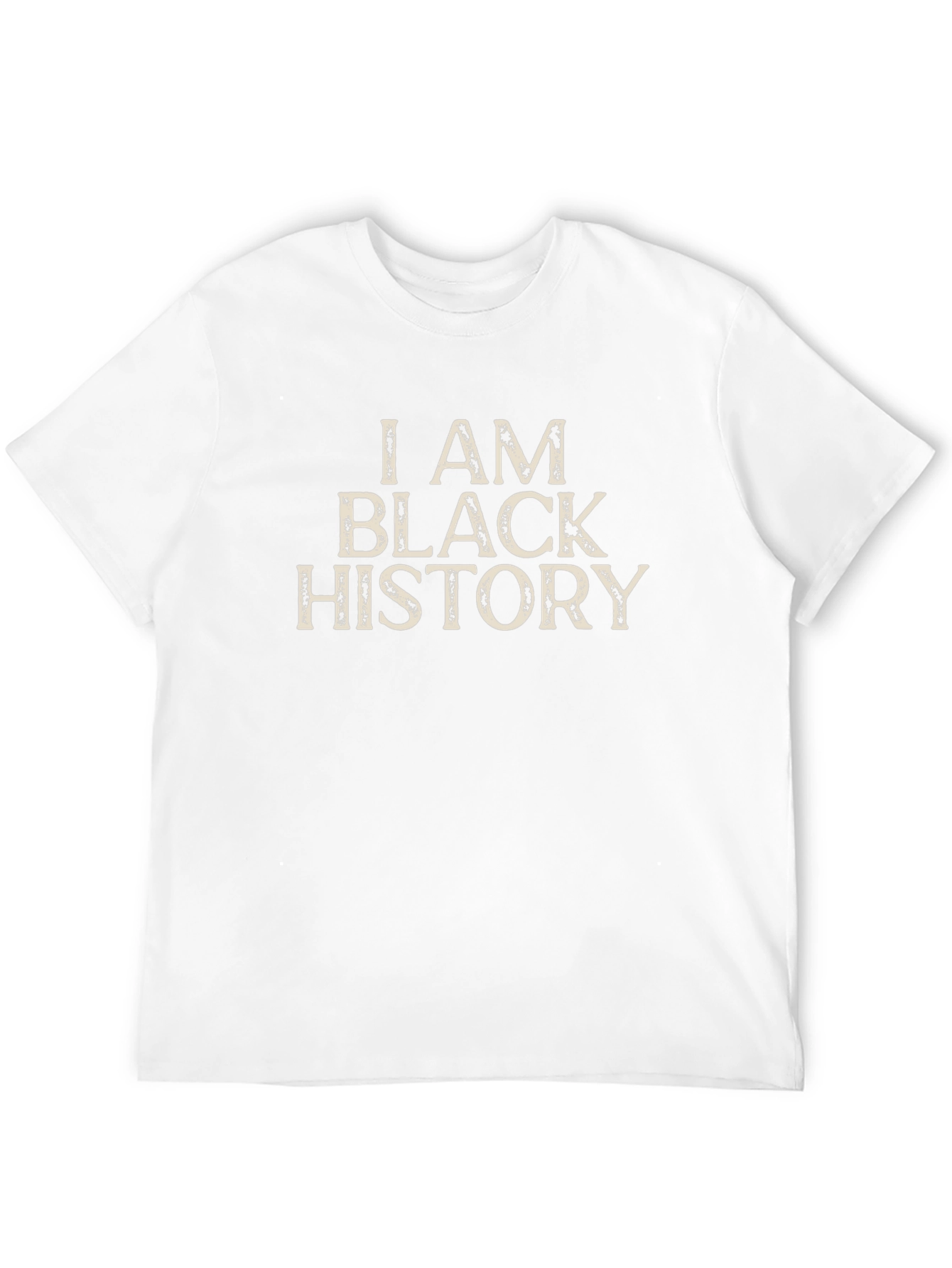 Black I AM BLACK HISTORY T-Shirt view 12