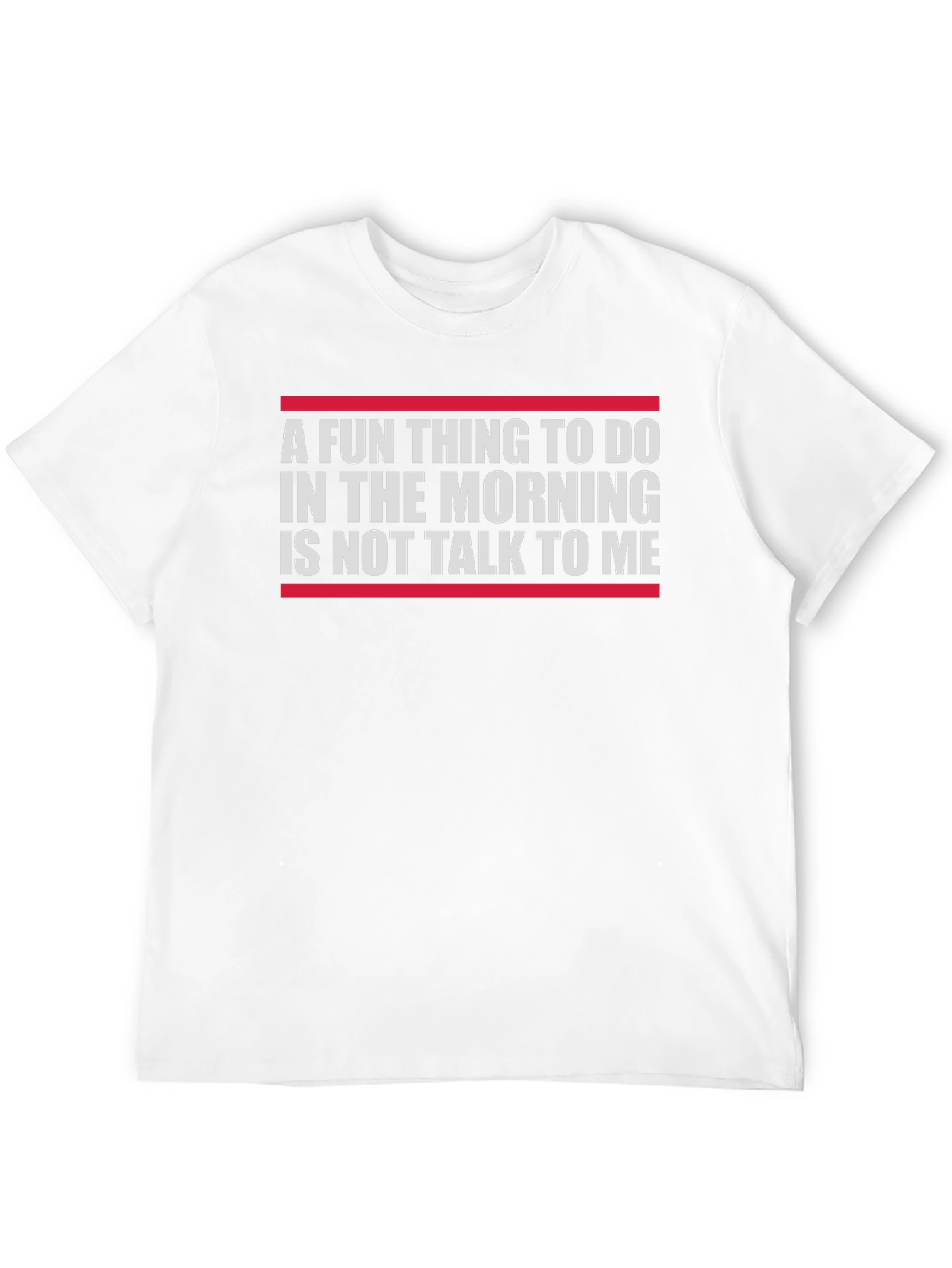 Black Funny Morning Humor T-Shirt - Do Not Talk to Me view 12