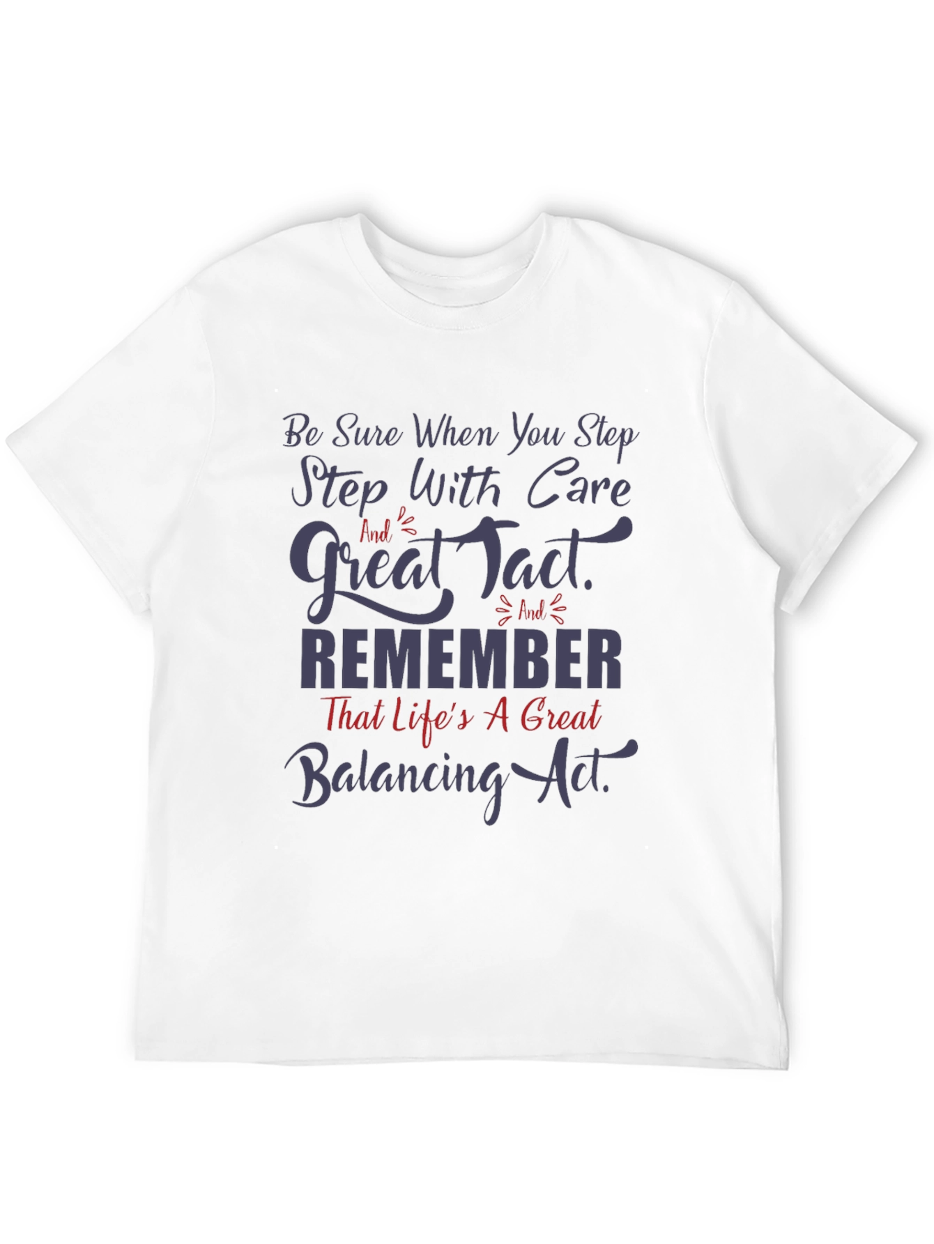 Black Life's a Balancing Act Graphic Tee view 12