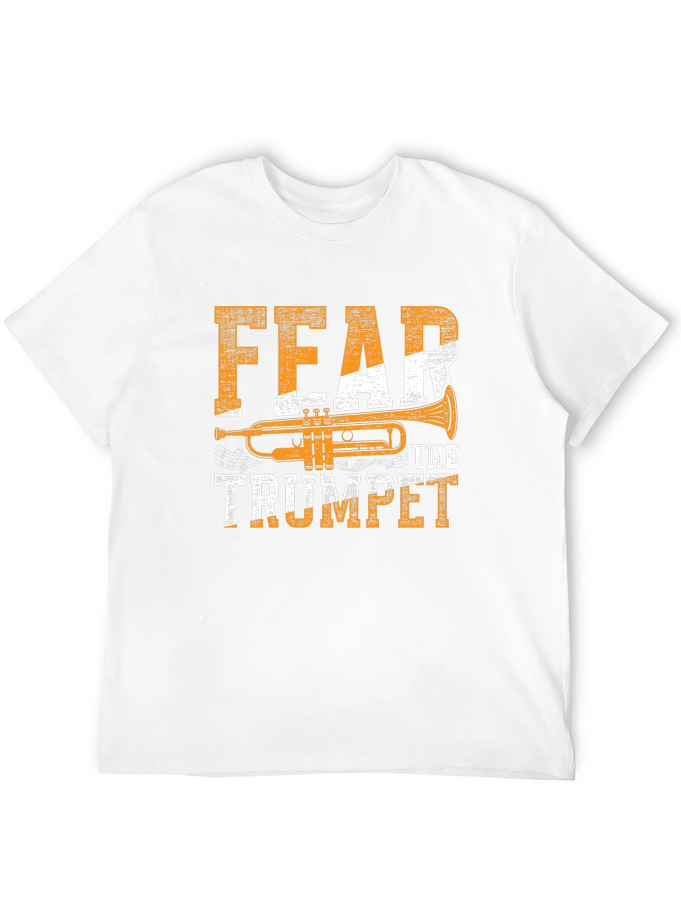Black Fear The Trumpet Graphic T-Shirt - Musician Tee view 12