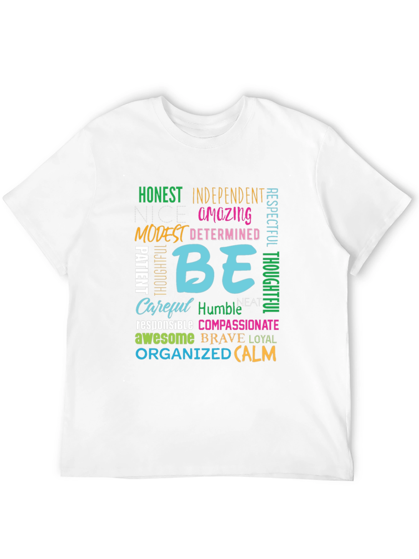 Black Positive Affirmation Graphic Tee view 12