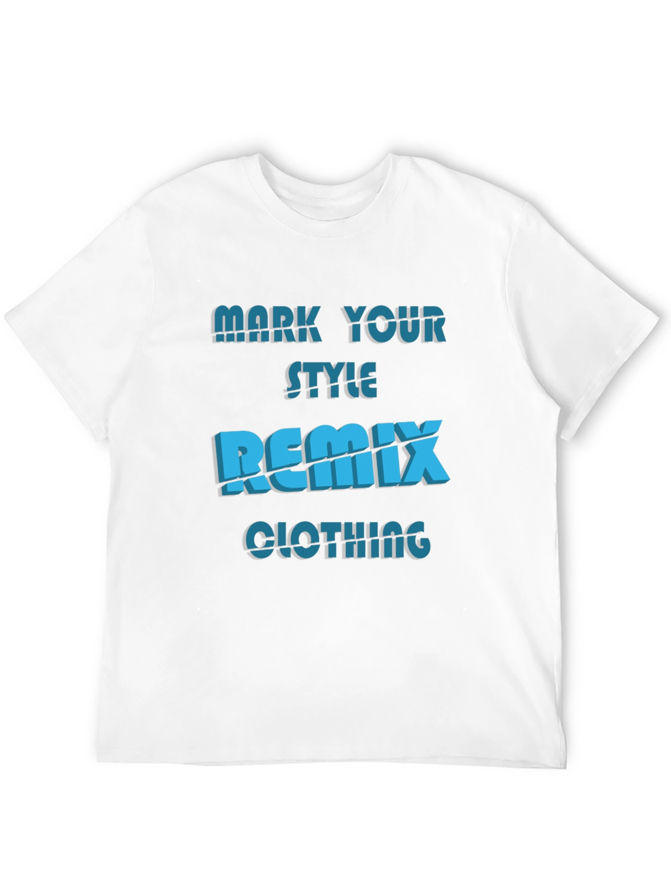 Black Remix Clothing Style T-Shirt - Bold Graphic Tee view 12