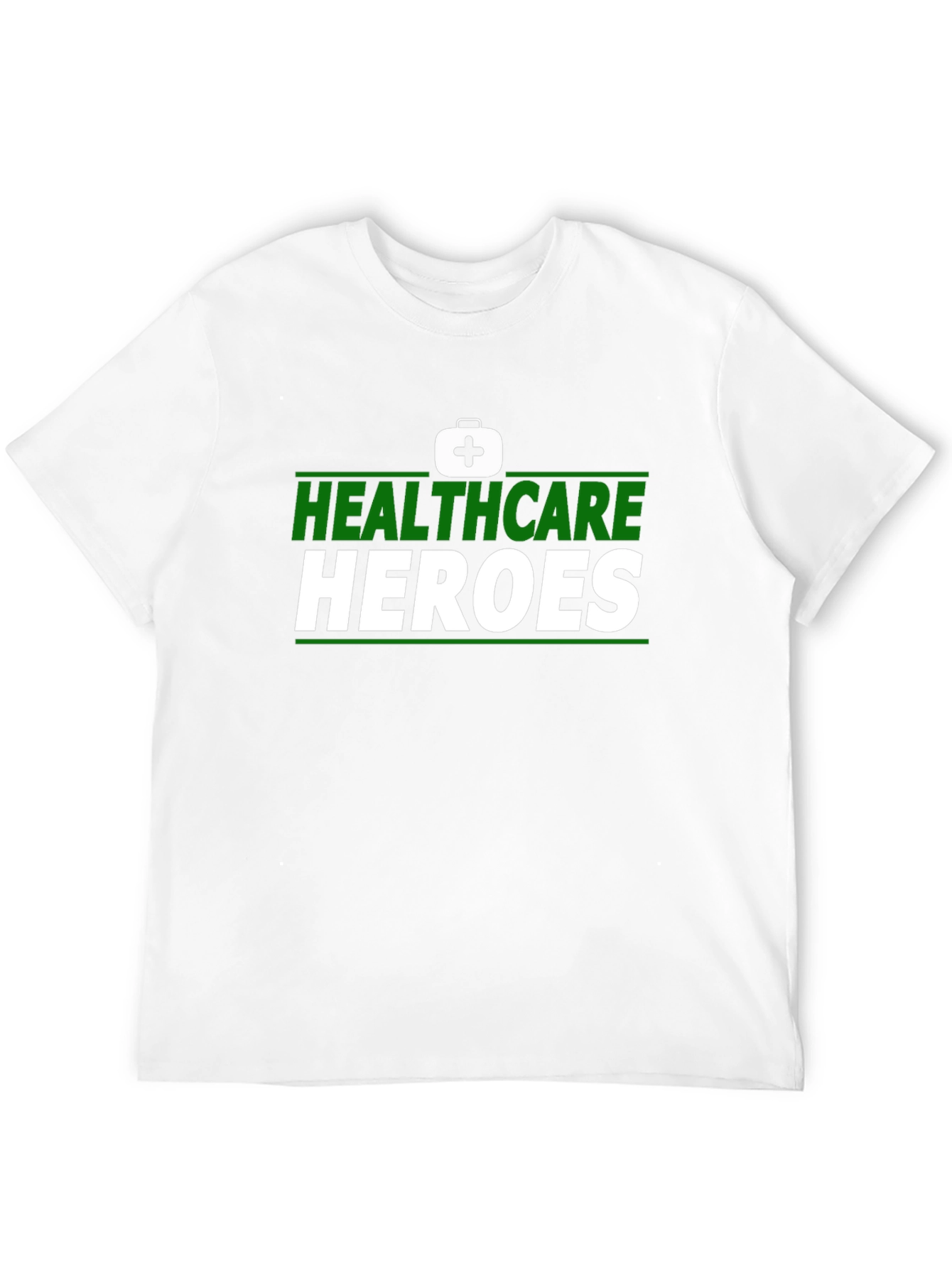 Black Healthcare Heroes Graphic T-Shirt view 12