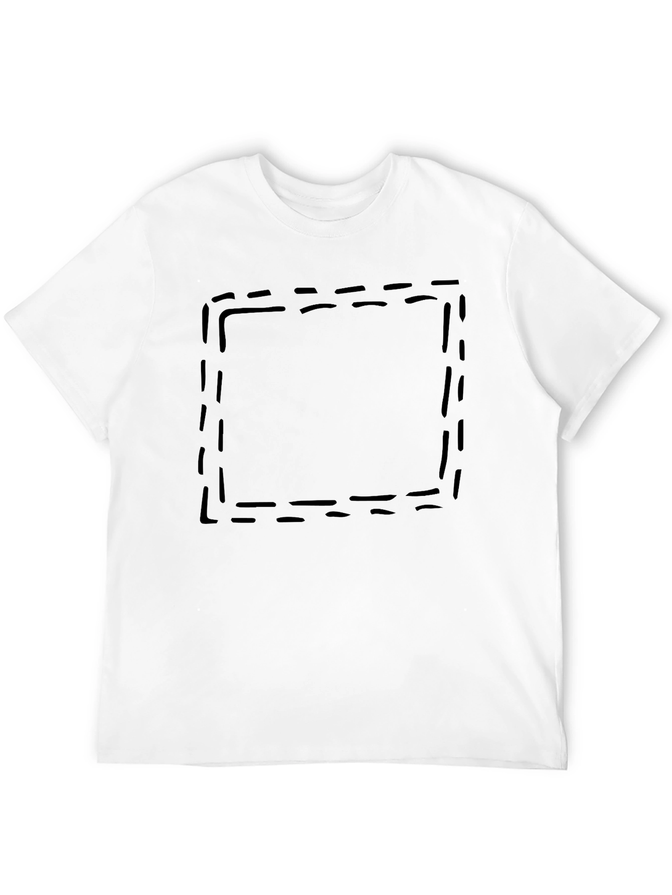 Black Classic Black Crew Neck T-Shirt - Men's Style view 12