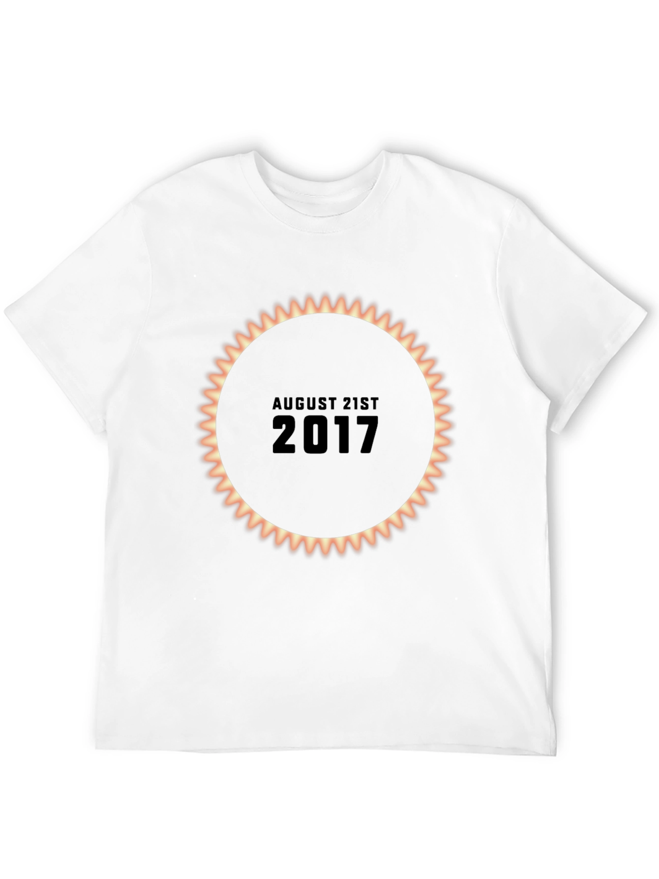 Black Total Solar Eclipse August 21st 2017 T-Shirt view 12